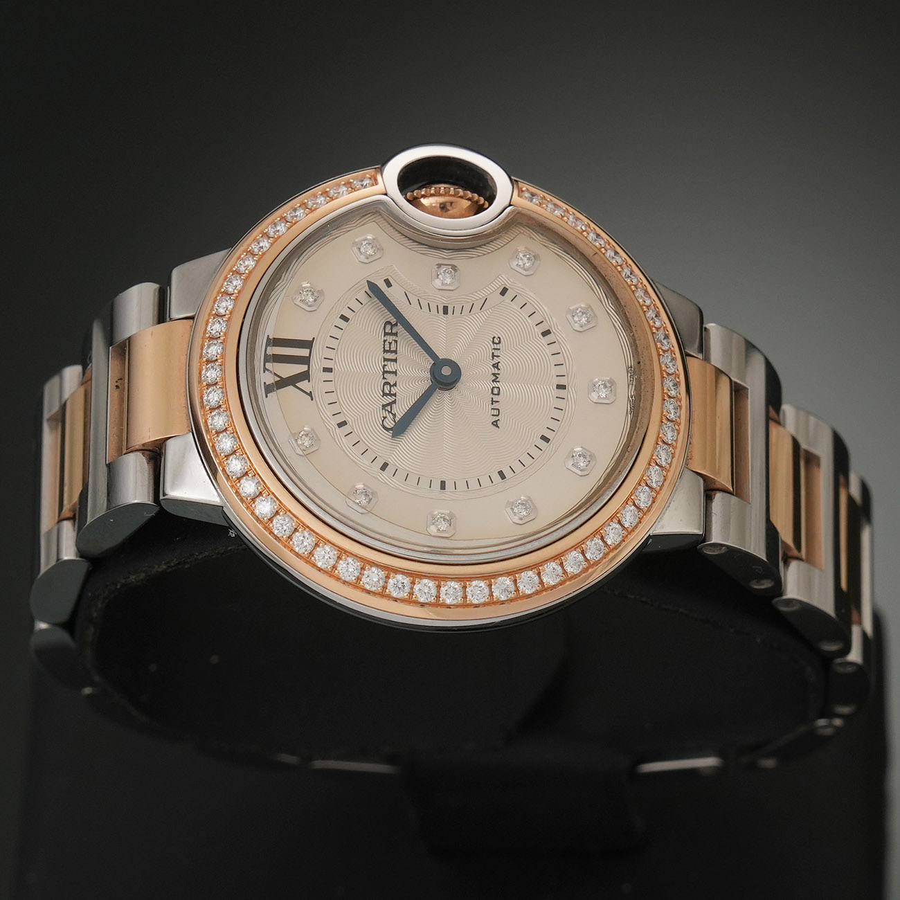CARTIER(USED)까르띠에 발롱블루 33 콤비 11P 다이아베젤