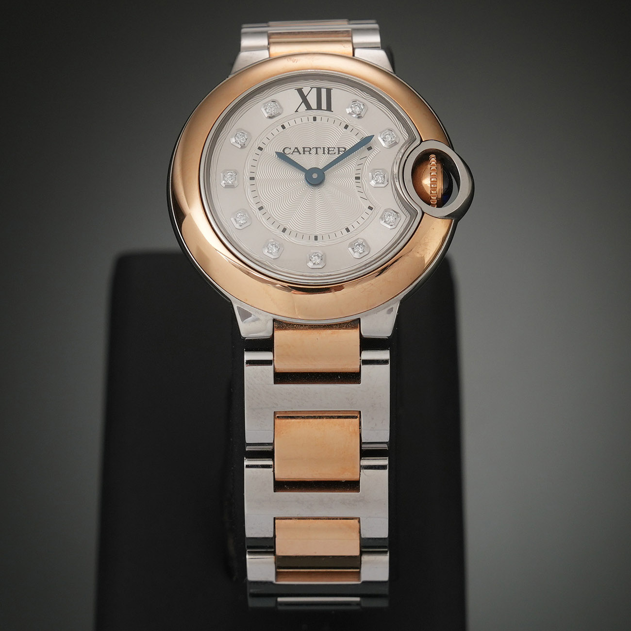 CARTIER(USED)까르띠에 발롱블루 28 콤비 11P