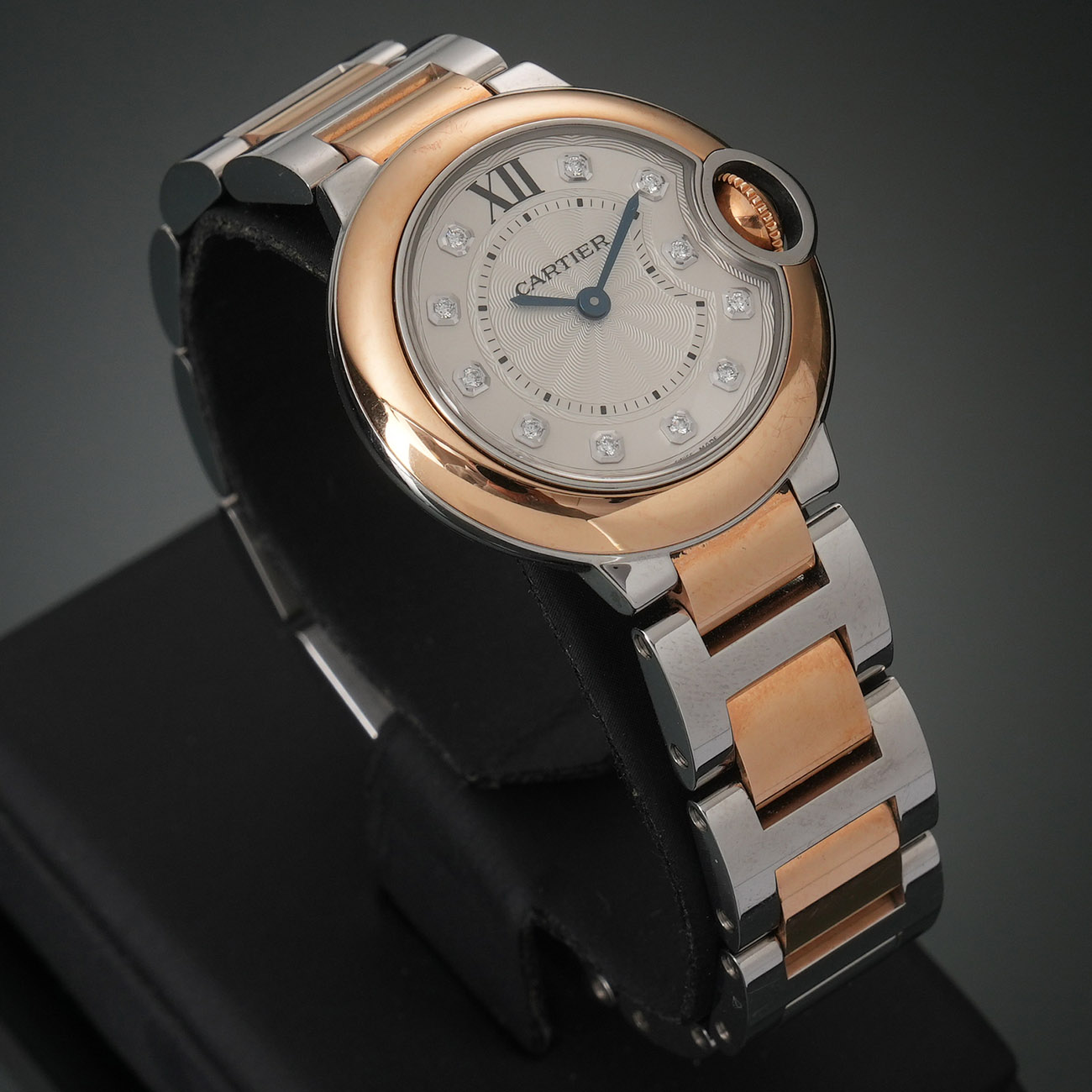 CARTIER(USED)까르띠에 발롱블루 28 콤비 11P