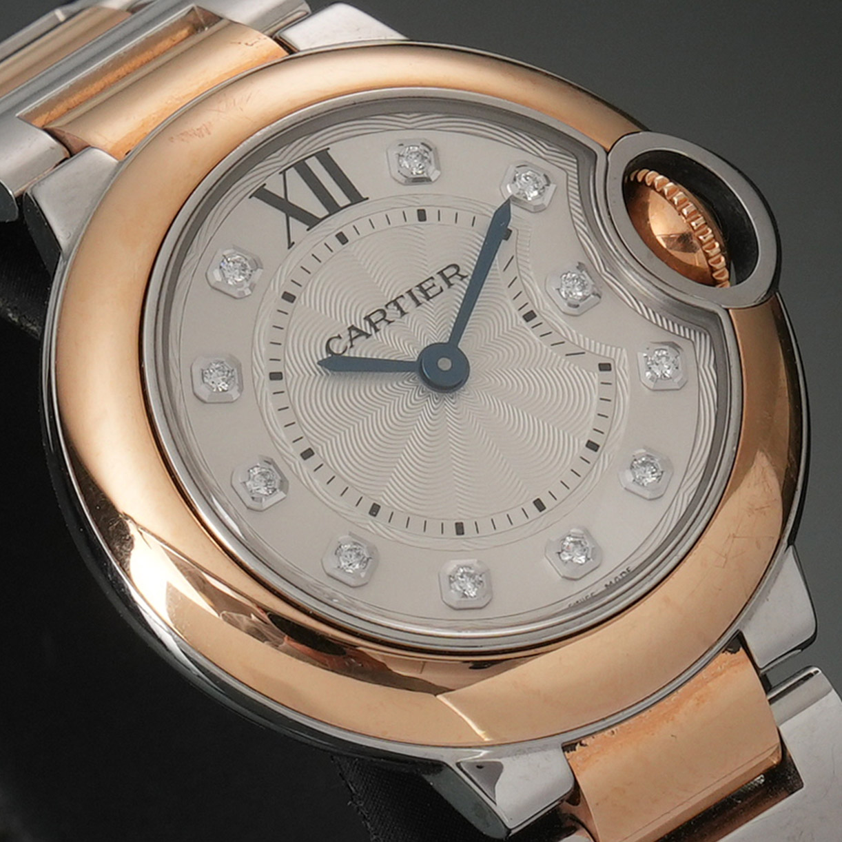 CARTIER(USED)까르띠에 발롱블루 28 콤비 11P