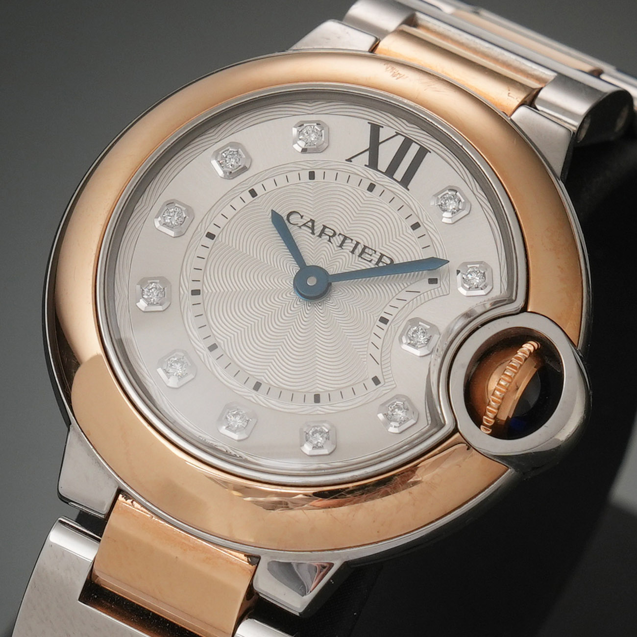 CARTIER(USED)까르띠에 발롱블루 28 콤비 11P