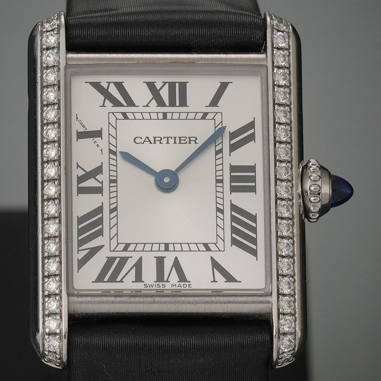 CARTIER(USED)까르띠에 탱크 머스트 스몰 다이아베젤 WT4A0016