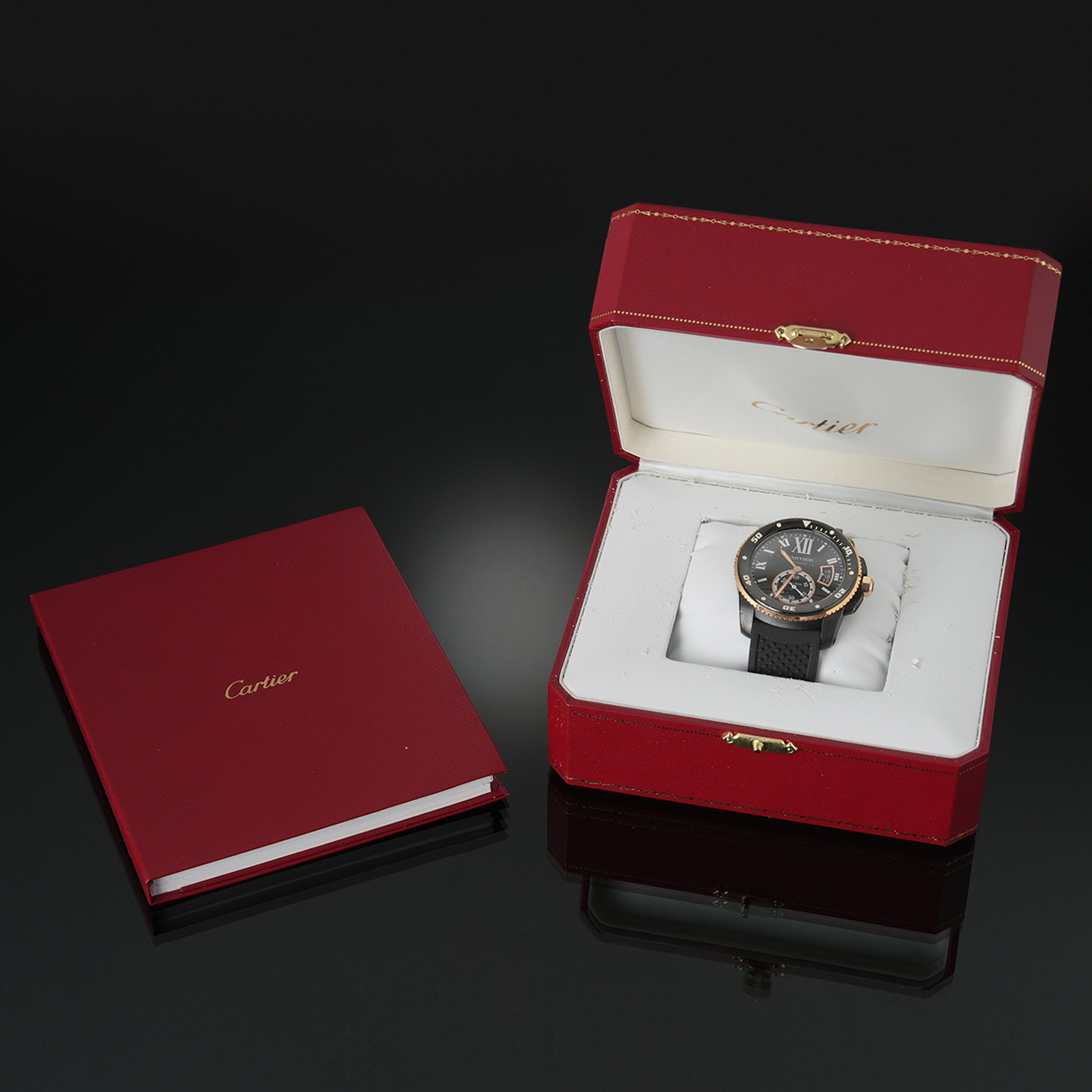CARTIER(USED)까르띠에 칼리브 드 까르띠에 다이버 콤비 W2CA0004