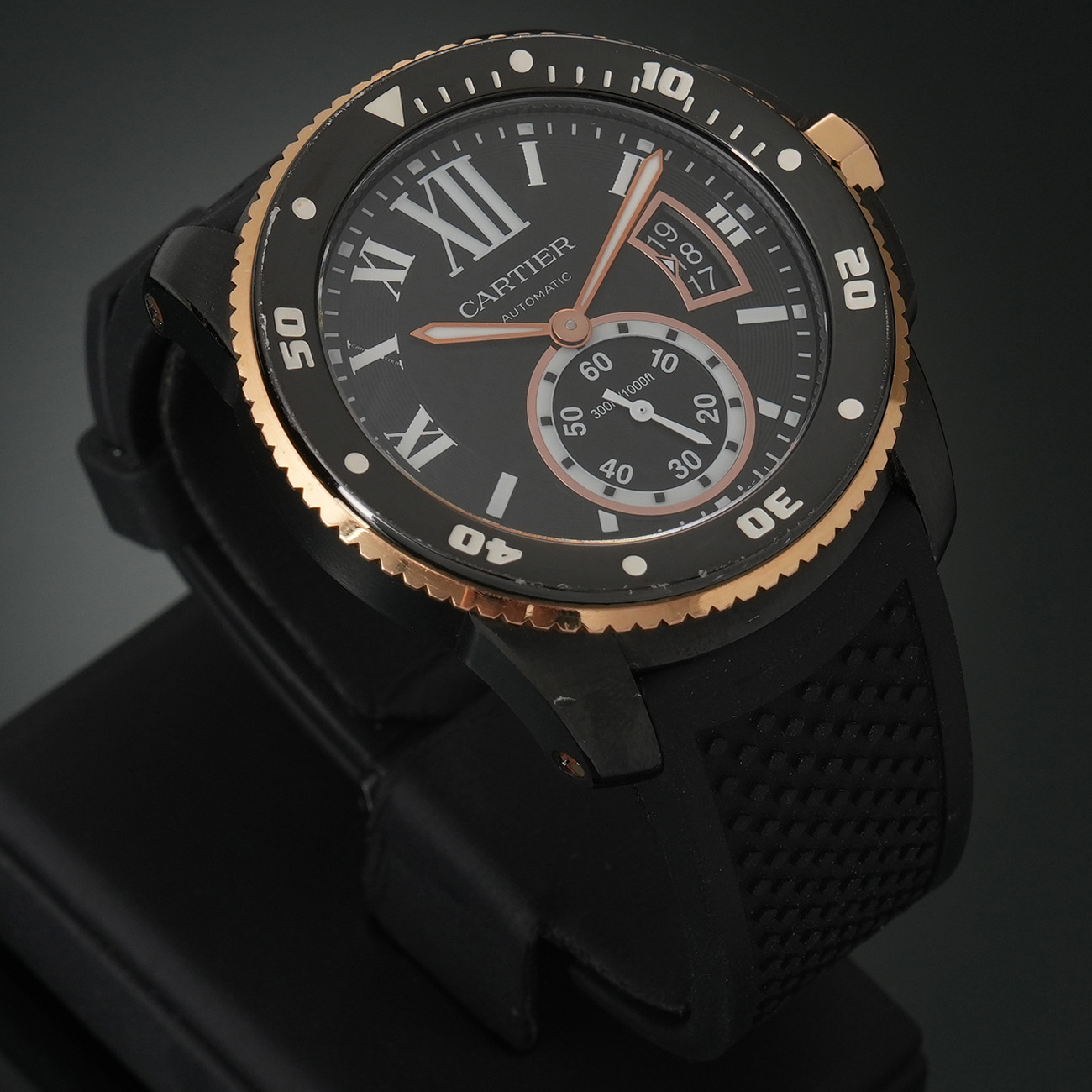 CARTIER(USED)까르띠에 칼리브 드 까르띠에 다이버 콤비 W2CA0004