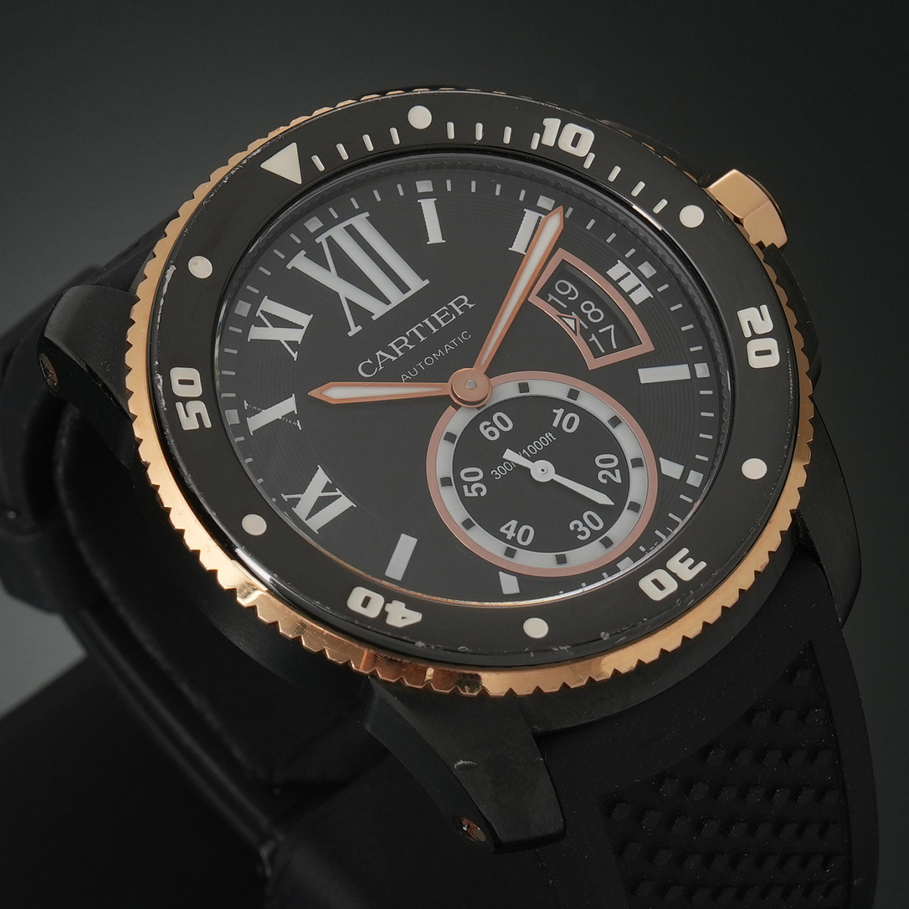 CARTIER(USED)까르띠에 칼리브 드 까르띠에 다이버 콤비 W2CA0004