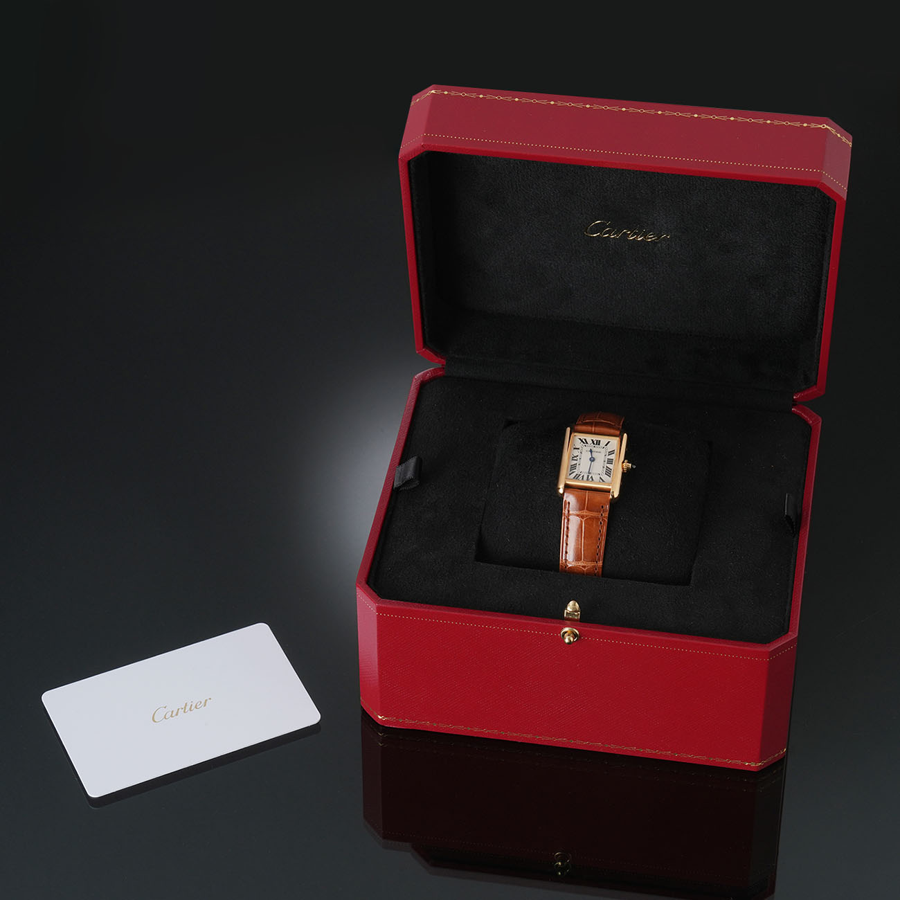 CARTIER(USED)까르띠에 탱크 루이 스몰 W1529856