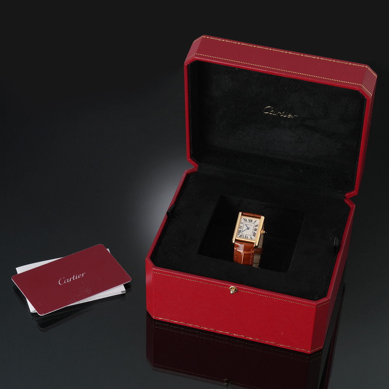 CARTIER(USED)까르띠에 탱크 루이 스몰 W1529856