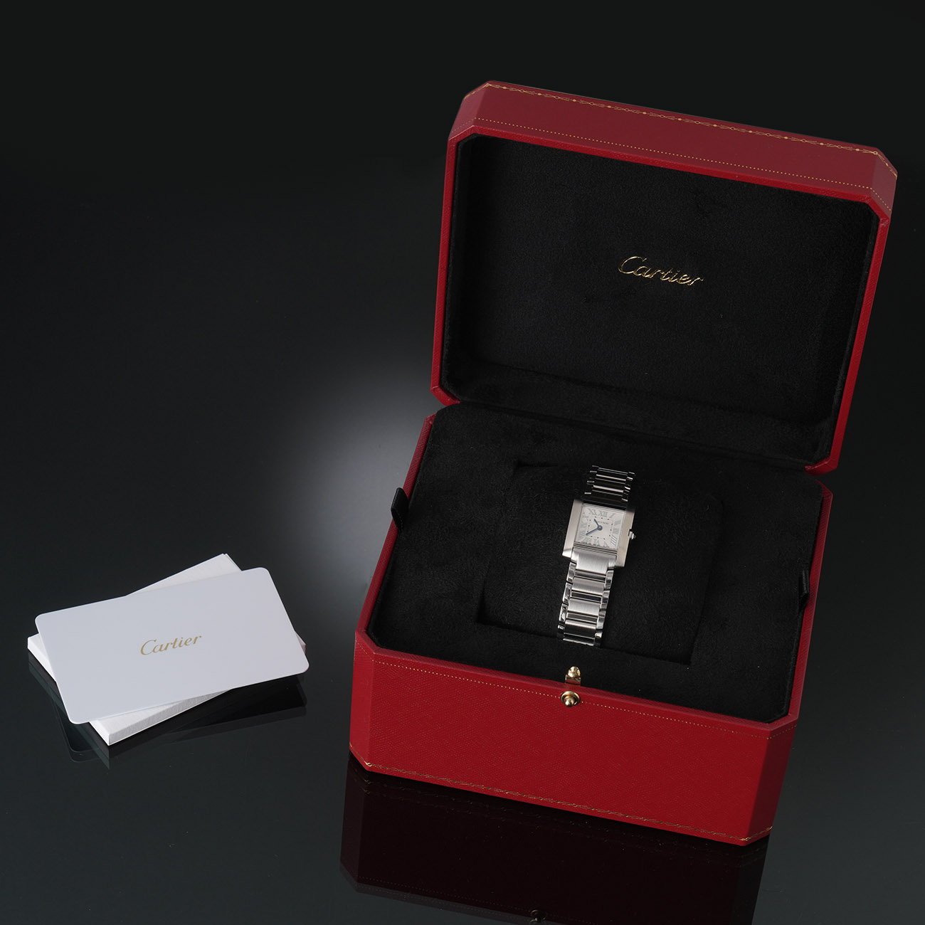CARTIER(USED)까르띠에 WSTA0065 탱크 프랑세즈 스몰