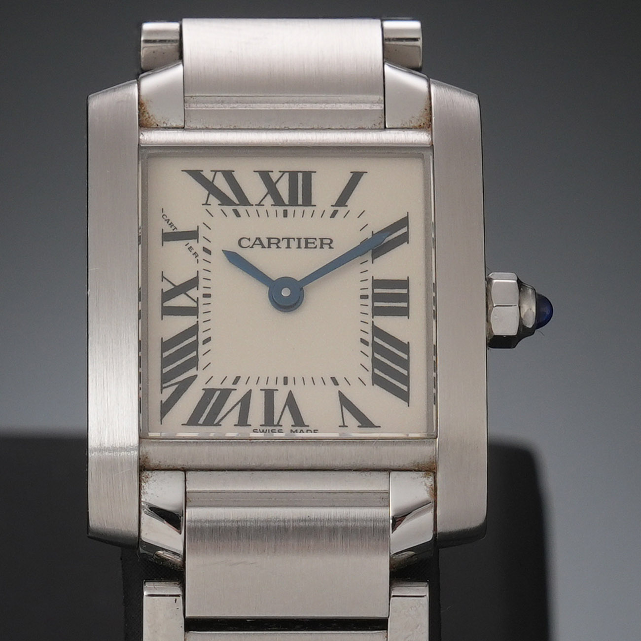 CARTIER(USED)까르띠에 프랑세즈 스틸 스몰 W51008Q3