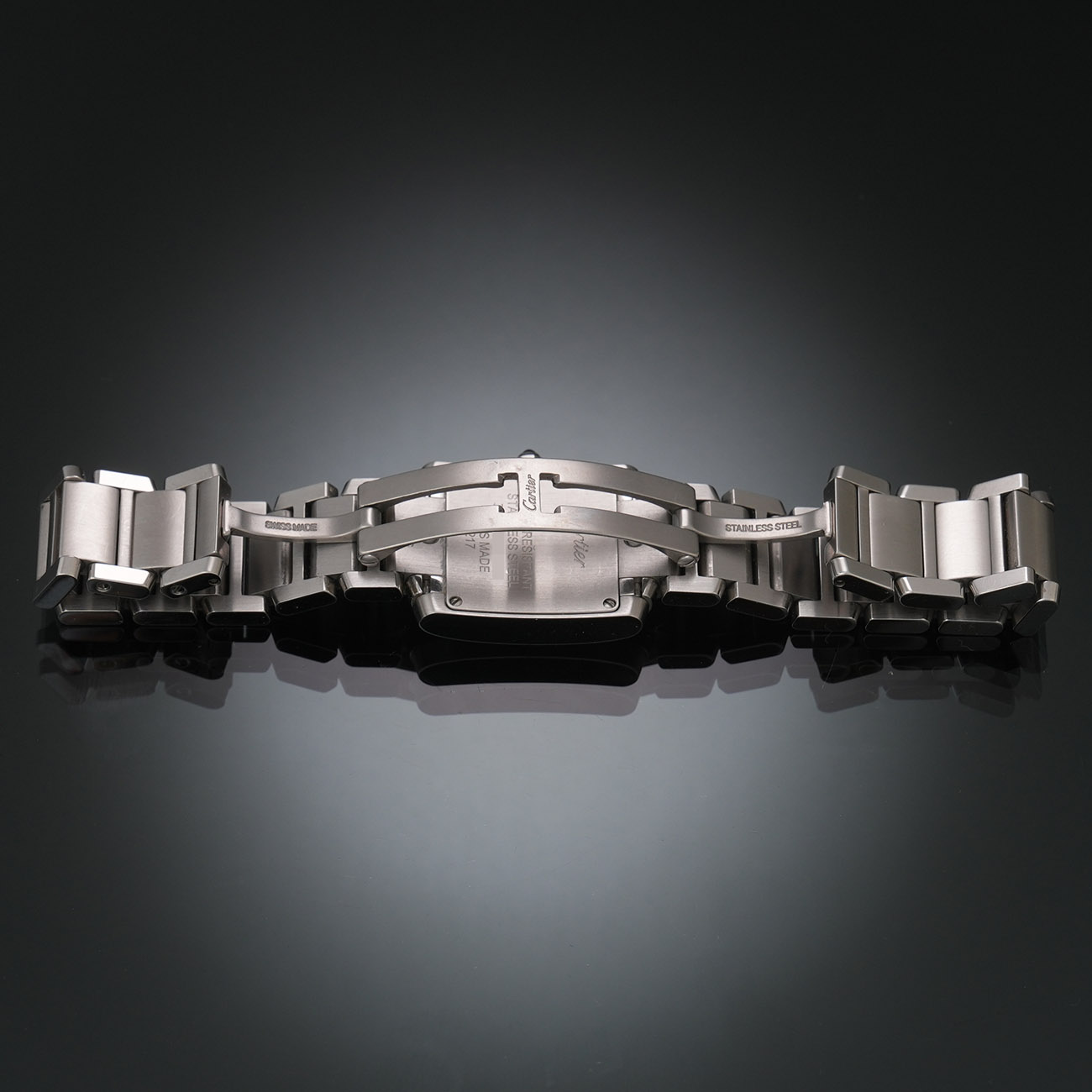 CARTIER(USED)까르띠에 프랑세즈 스틸 스몰 W51008Q3