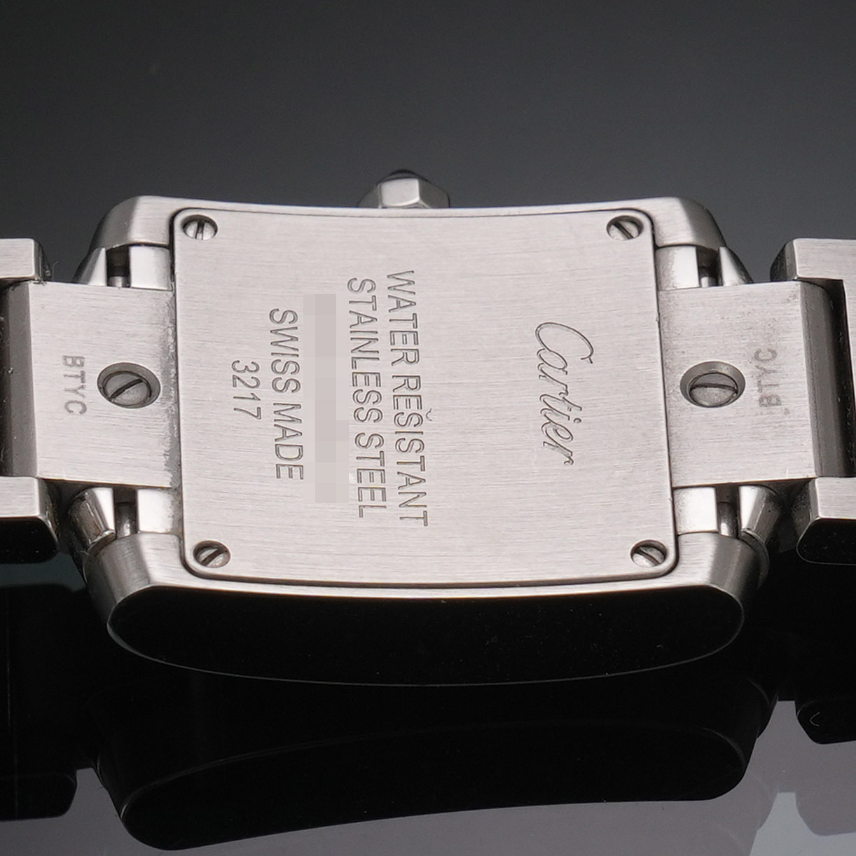 CARTIER(USED)까르띠에 프랑세즈 스틸 스몰 W51008Q3