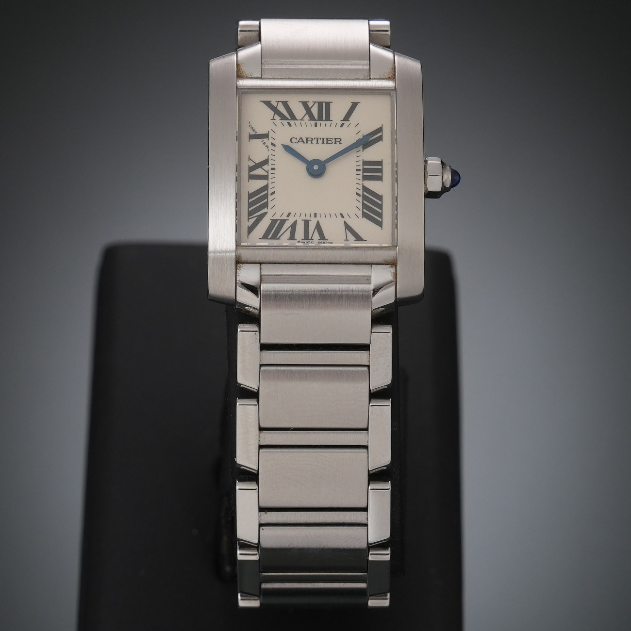 CARTIER(USED)까르띠에 프랑세즈 스틸 스몰 W51008Q3