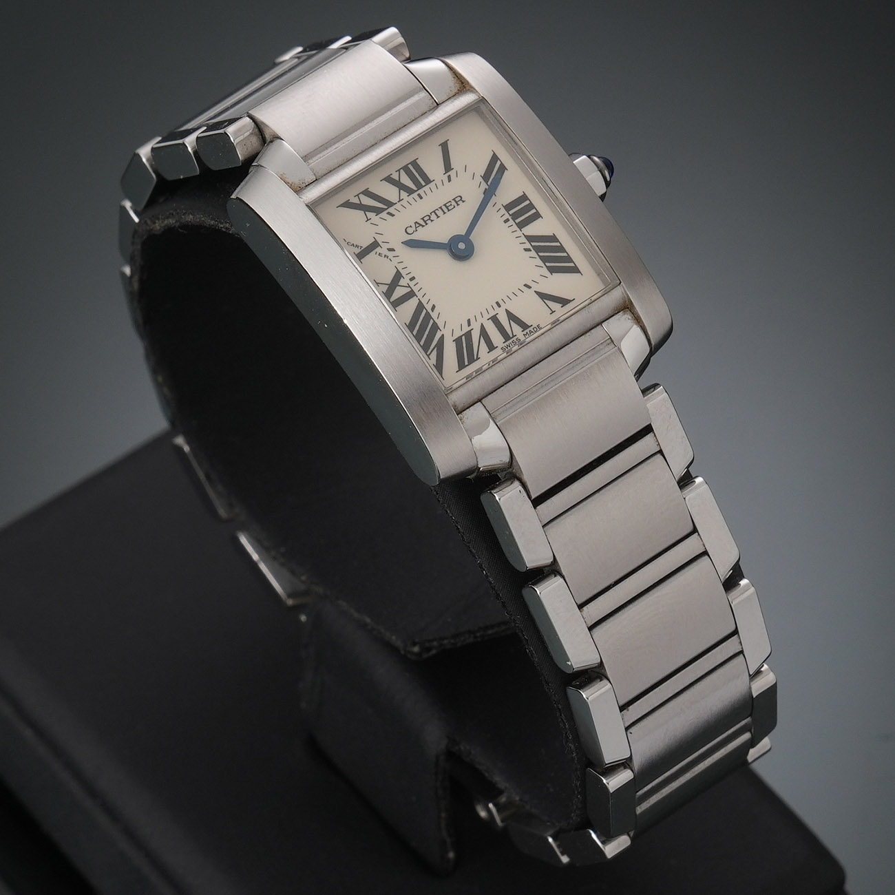 CARTIER(USED)까르띠에 프랑세즈 스틸 스몰 W51008Q3