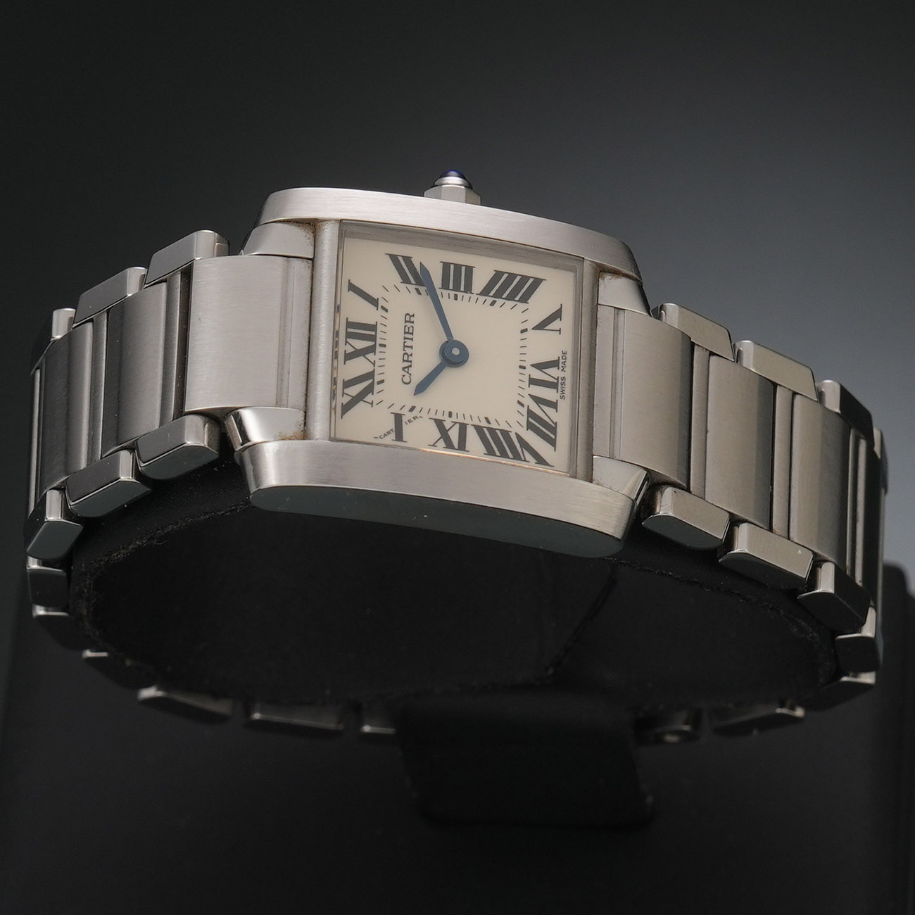 CARTIER(USED)까르띠에 프랑세즈 스틸 스몰 W51008Q3