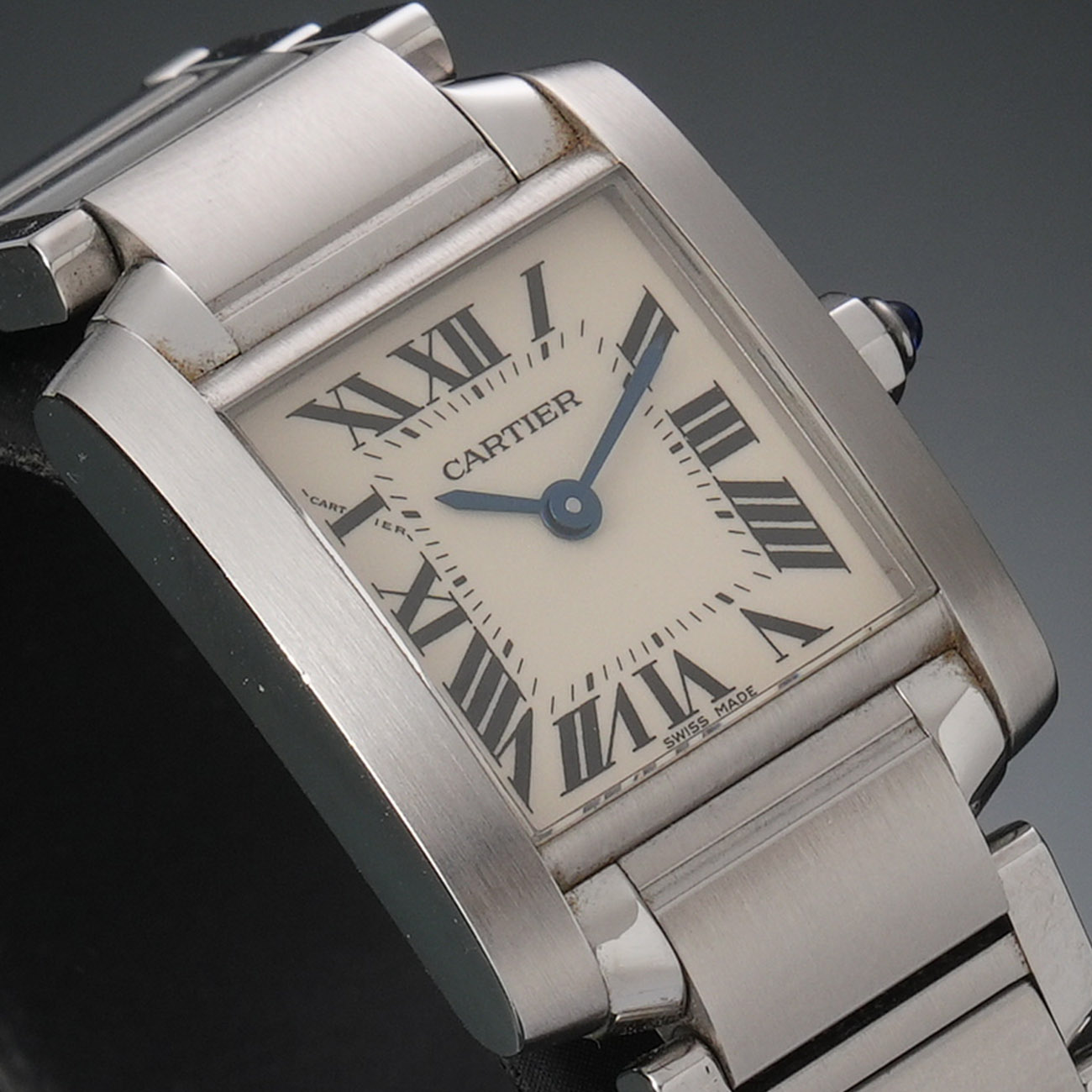 CARTIER(USED)까르띠에 프랑세즈 스틸 스몰 W51008Q3