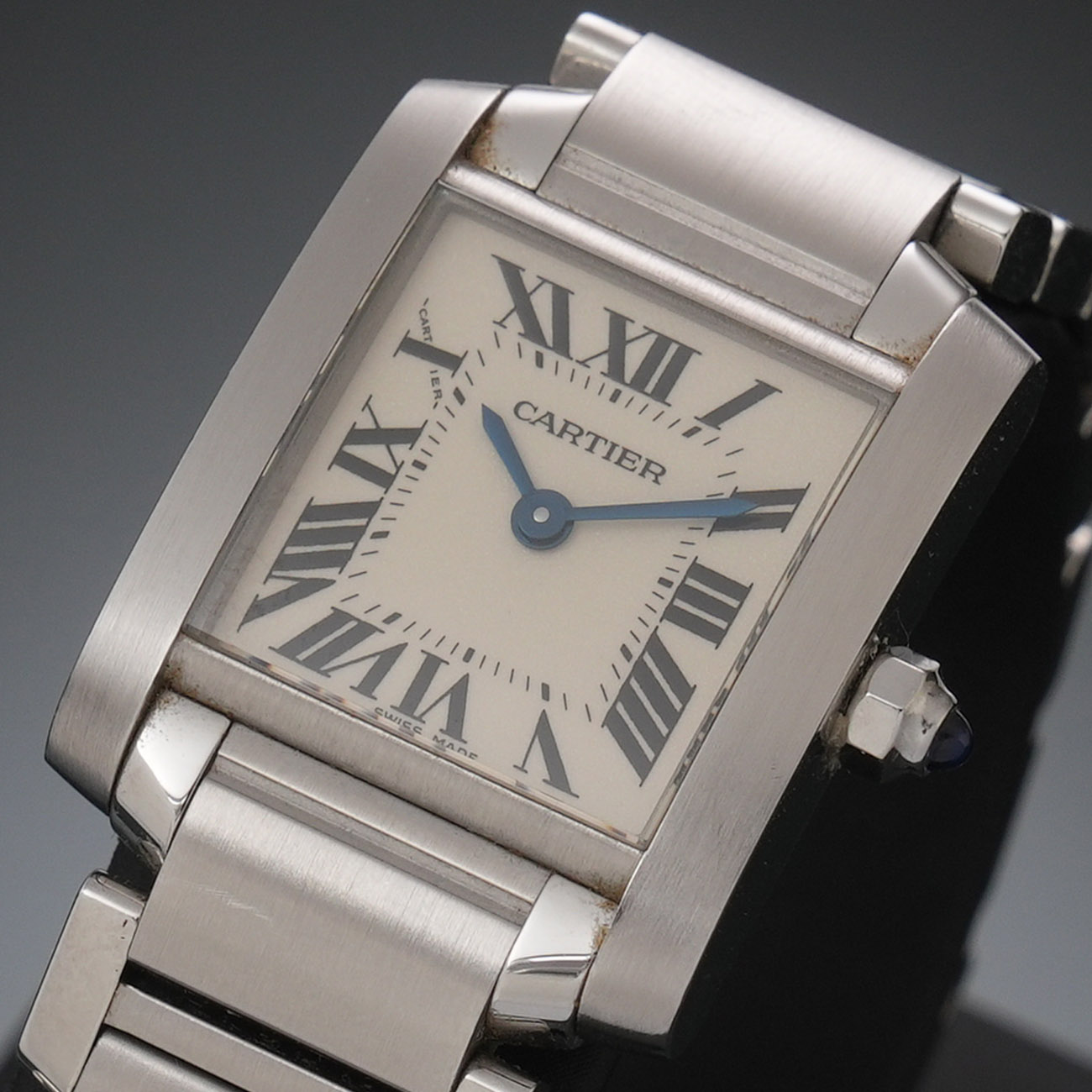 CARTIER(USED)까르띠에 프랑세즈 스틸 스몰 W51008Q3