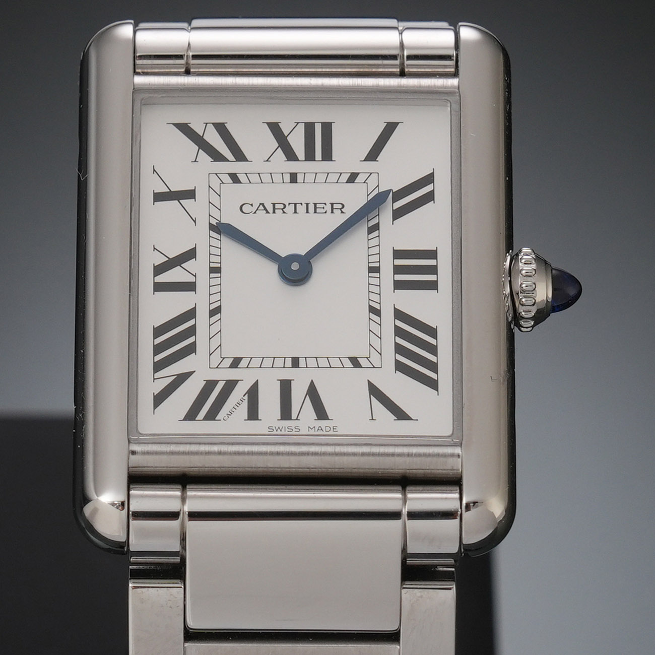 CARTIER(USED)까르띠에 탱크 머스트 라지 스틸 WSTA0052