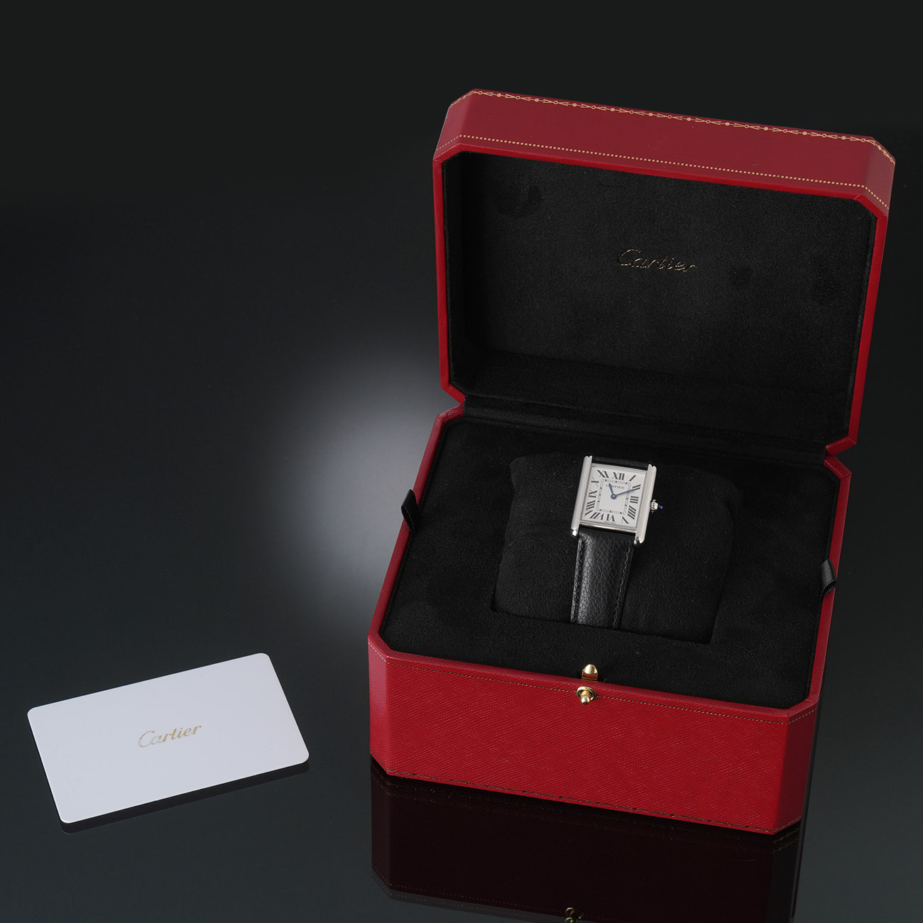 CARTIER(USED)까르띠에 탱크 머스트 라지 WSTA0041
