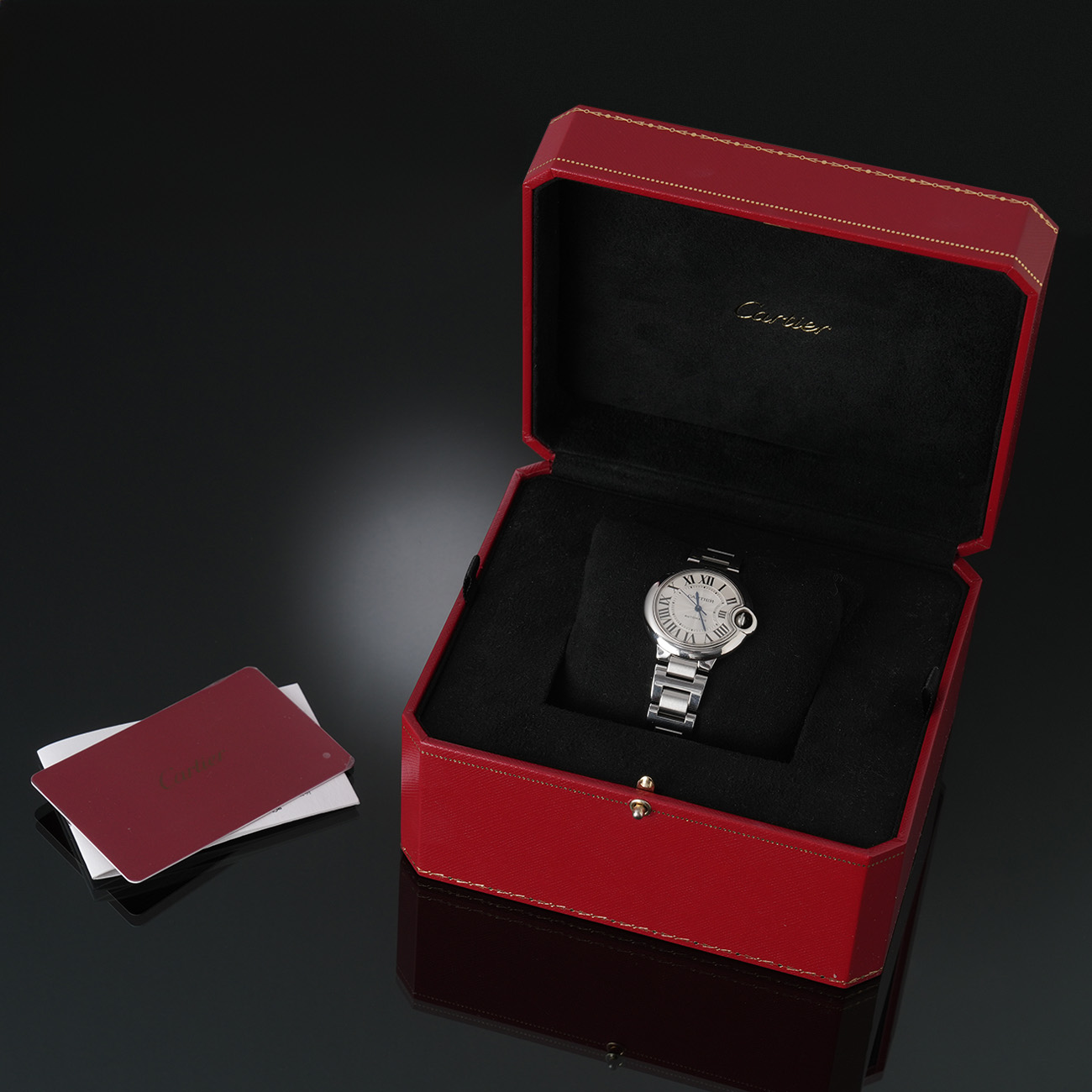 CARTIER(USED)까르띠에 발롱블루 33 스틸 W6920071