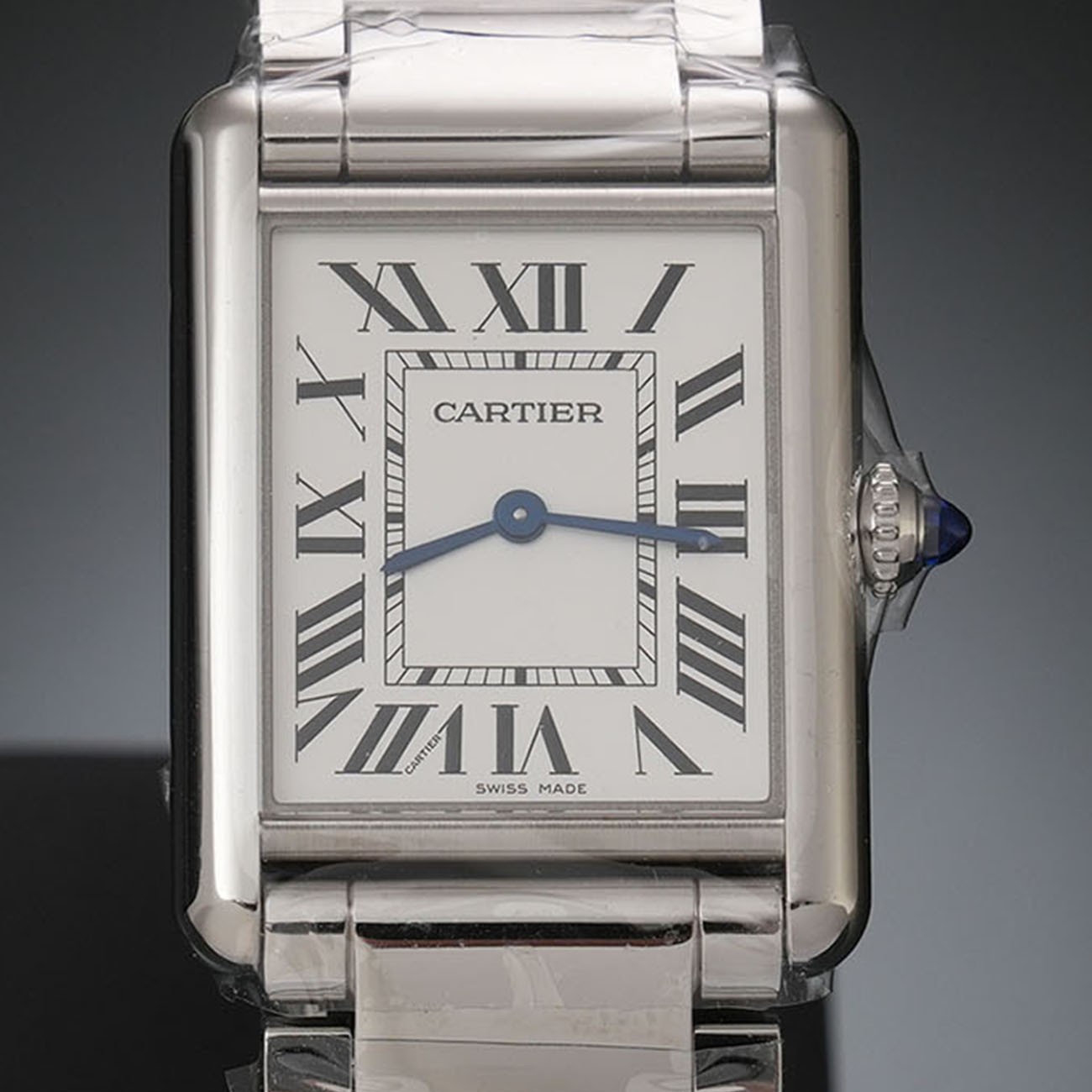 CARTIER(USED)까르띠에 탱크 머스트 라지 스틸 WSTA0106