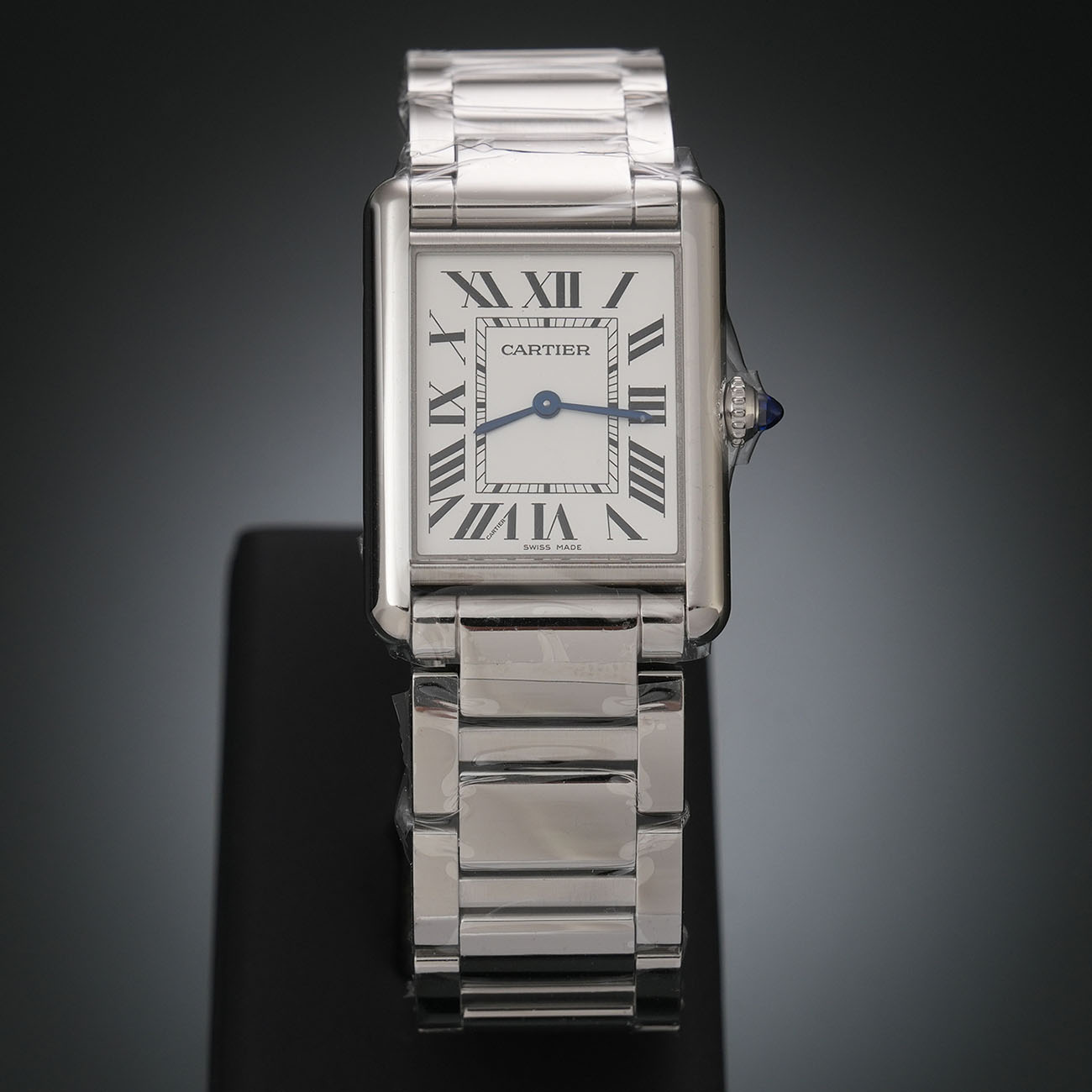 CARTIER(USED)까르띠에 탱크 머스트 라지 스틸 WSTA0106