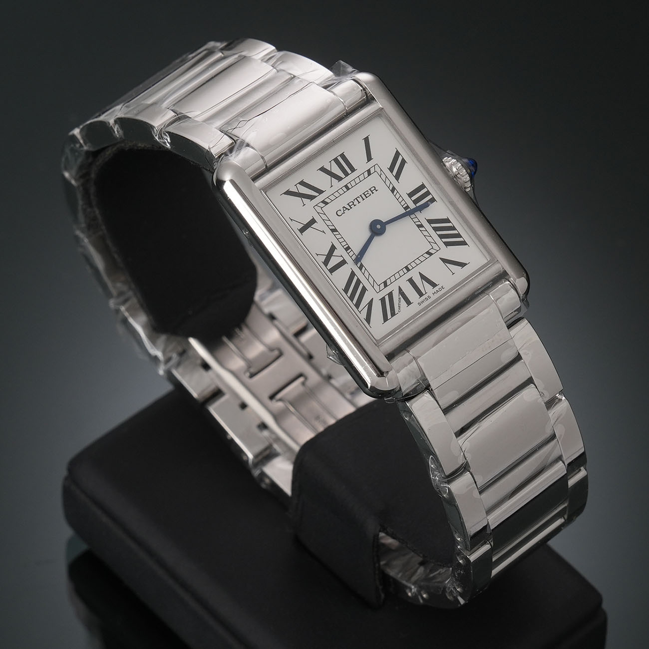 CARTIER(USED)까르띠에 탱크 머스트 라지 스틸 WSTA0106