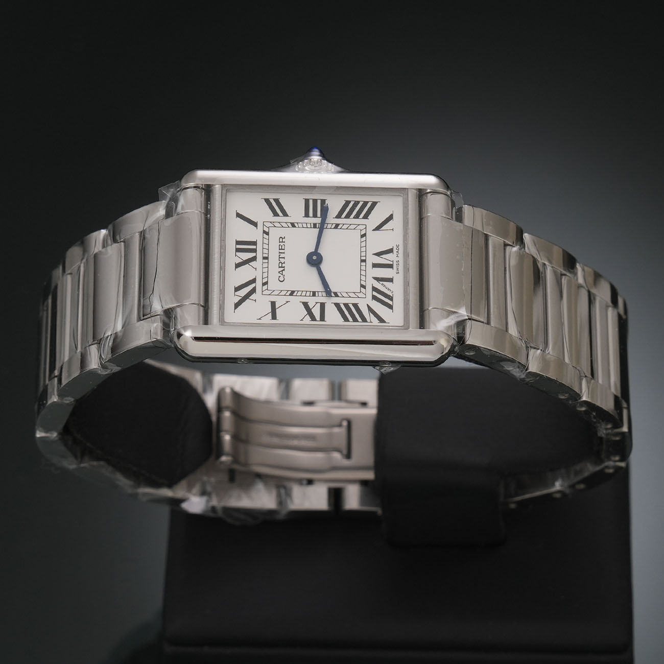 CARTIER(USED)까르띠에 탱크 머스트 라지 스틸 WSTA0106