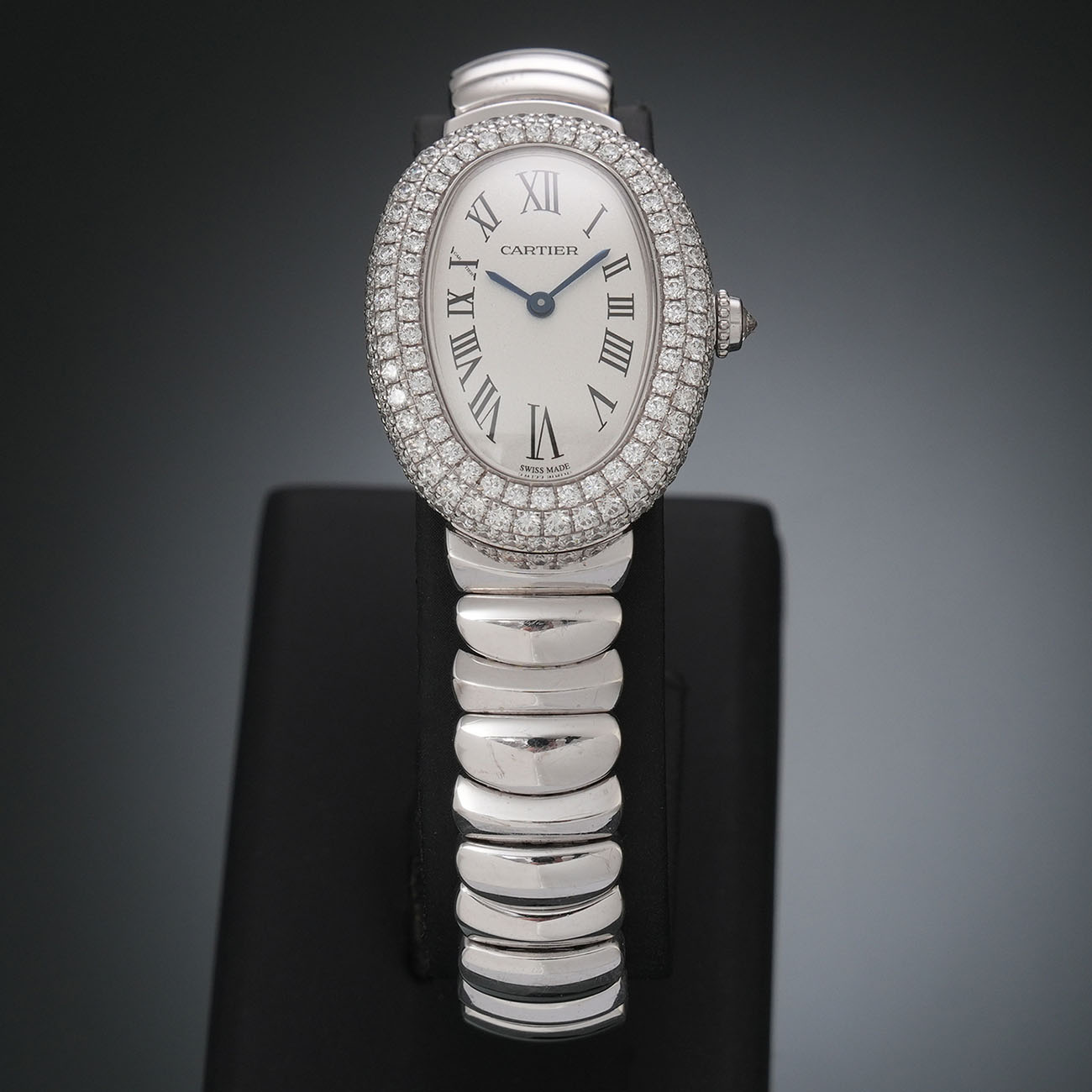 CARTIER(USED)까르띠에 베누아 1920 다이아 골드 WJBA0020