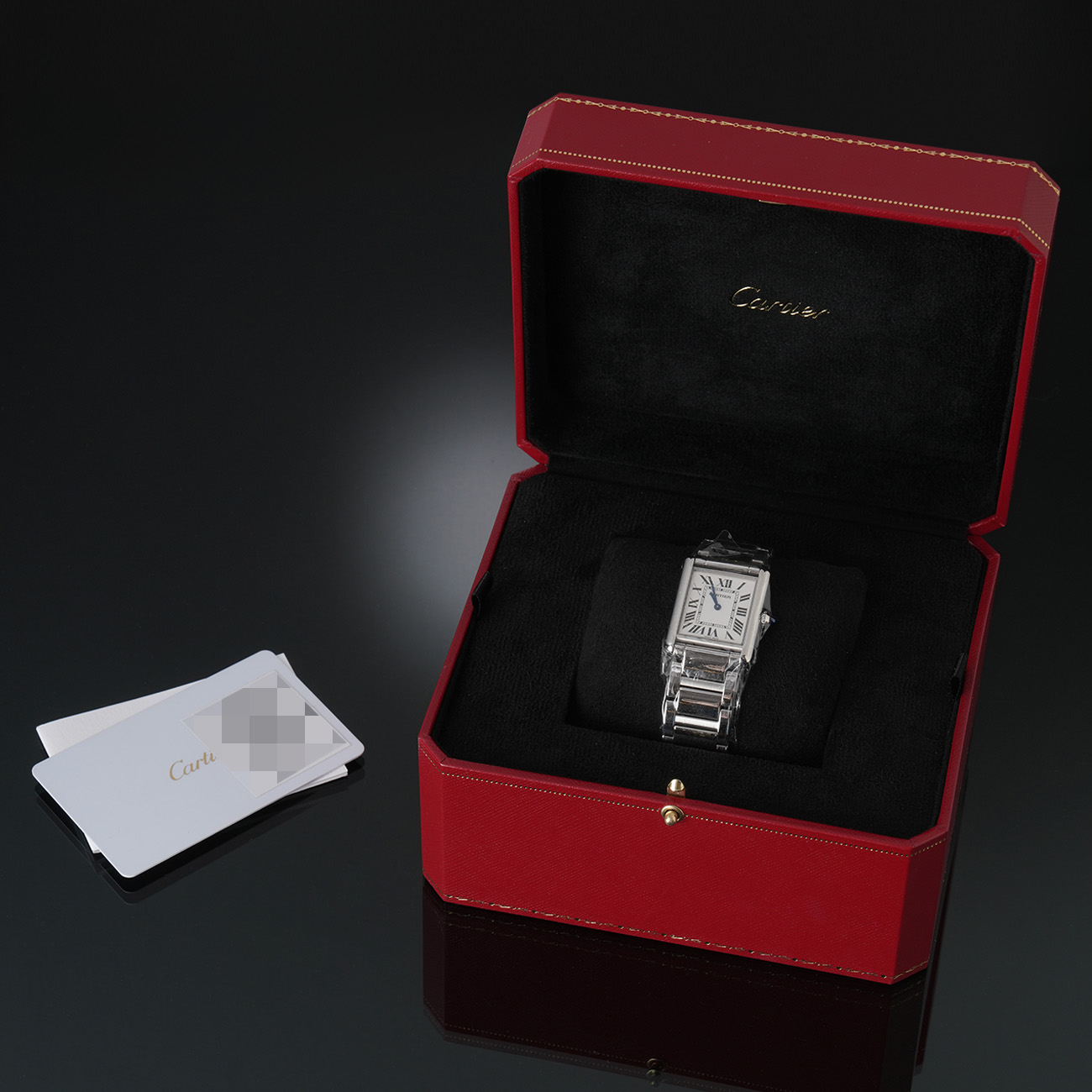 CARTIER(USED)까르띠에 탱크 머스트 라지 스틸 WSTA0052