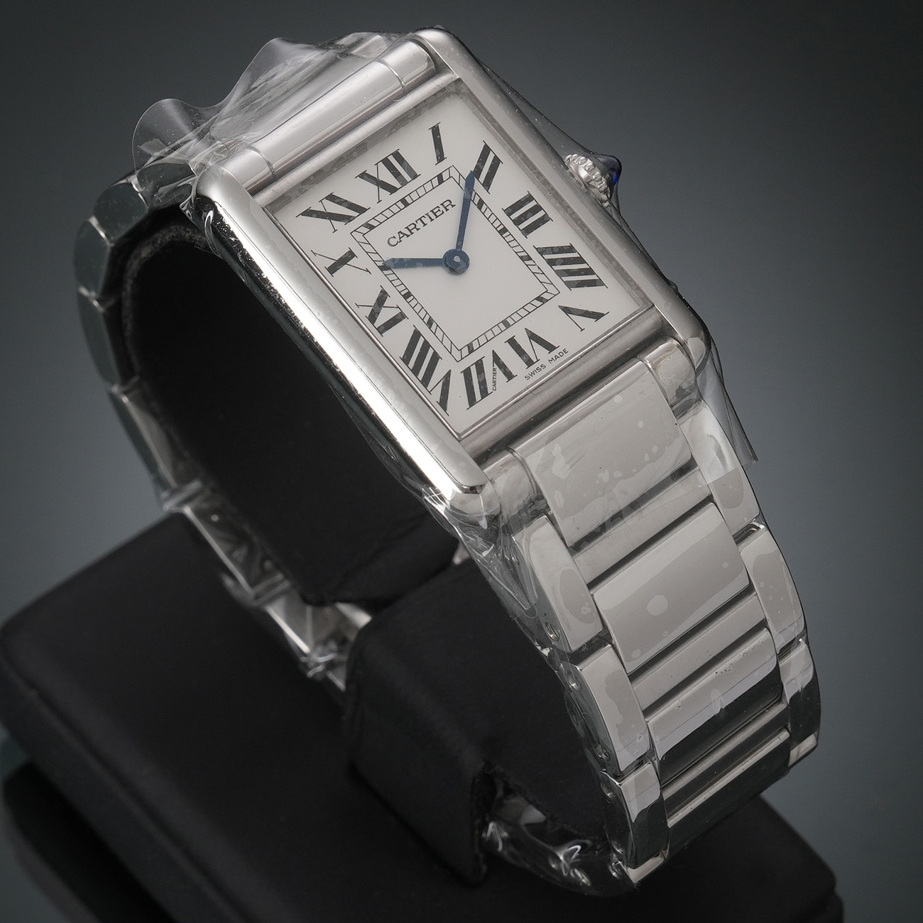 CARTIER(USED)까르띠에 탱크 머스트 라지 스틸 WSTA0052