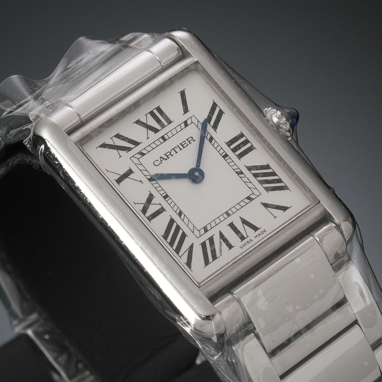 CARTIER(USED)까르띠에 탱크 머스트 라지 스틸 WSTA0052