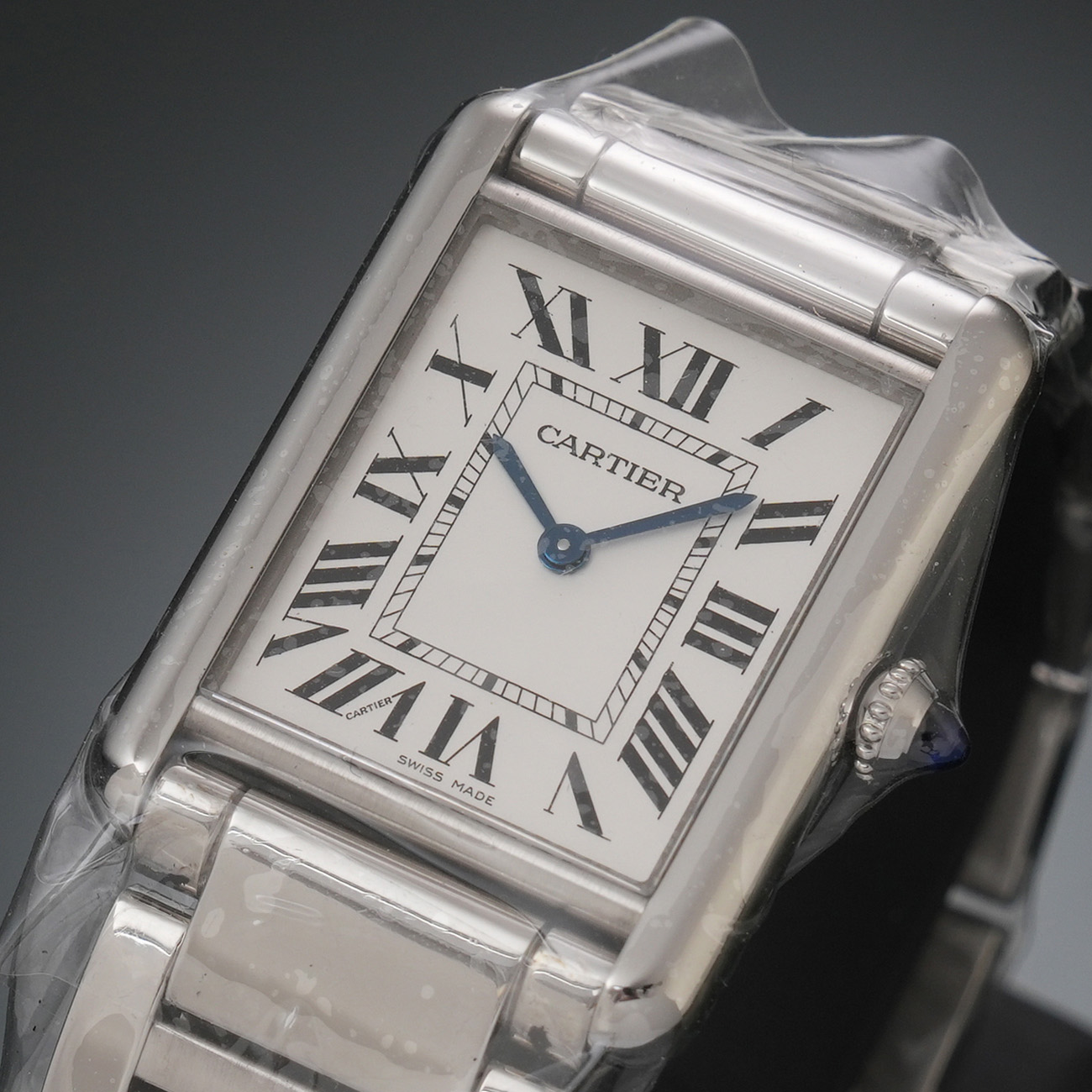 CARTIER(USED)까르띠에 탱크 머스트 라지 스틸 WSTA0052