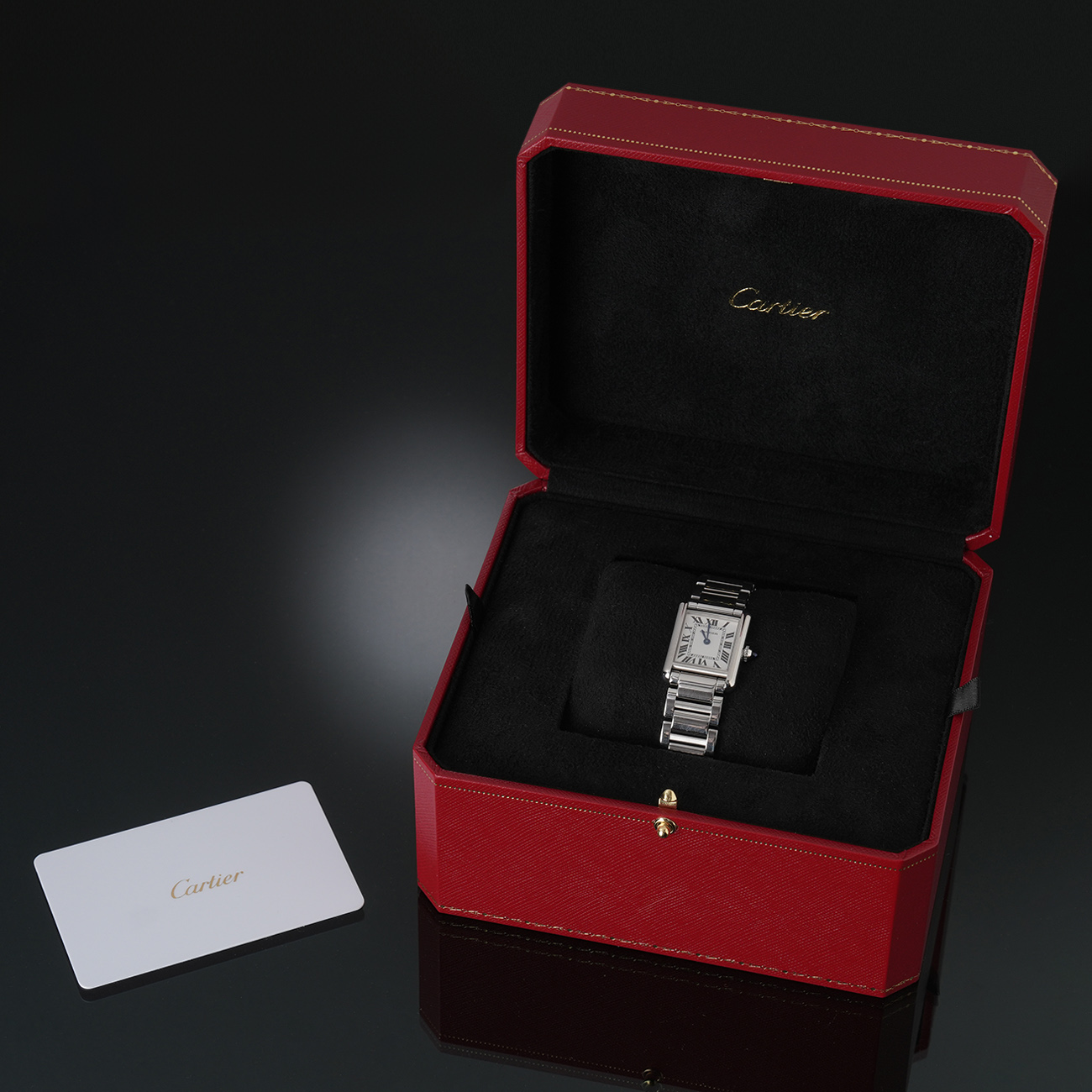 CARTIER(USED)까르띠에 탱크 머스트 스몰 스틸 WSTA005
