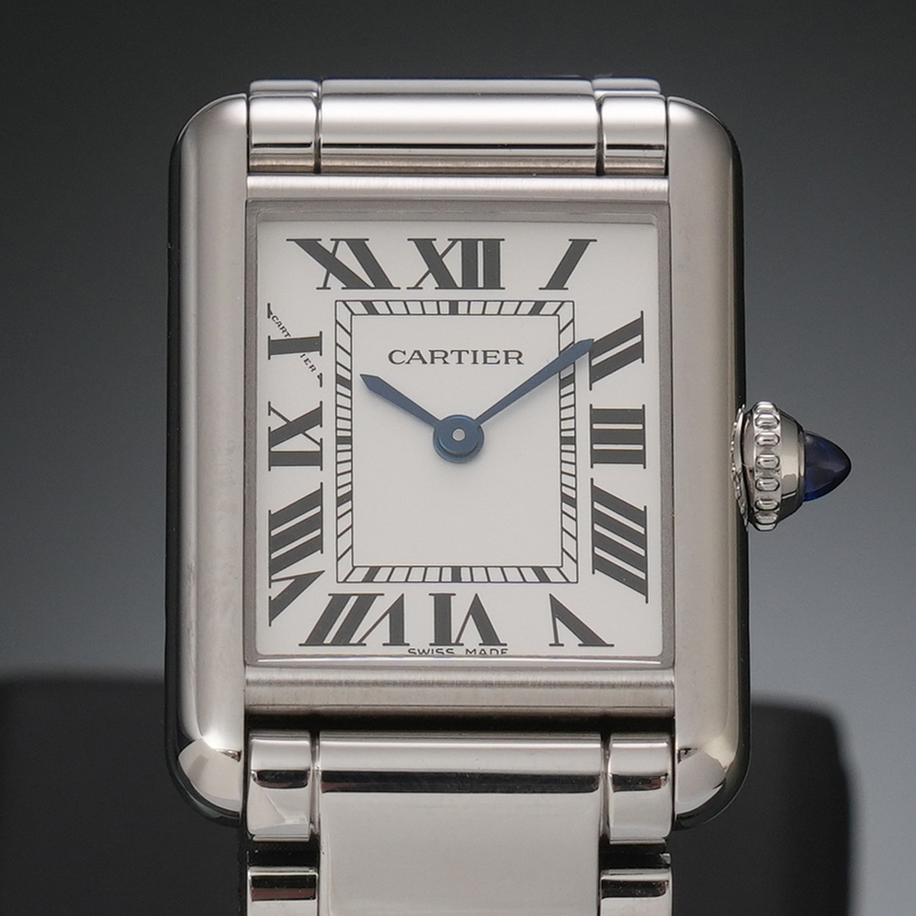 CARTIER(USED)까르띠에 탱크 머스트 스몰 스틸 WSTA005
