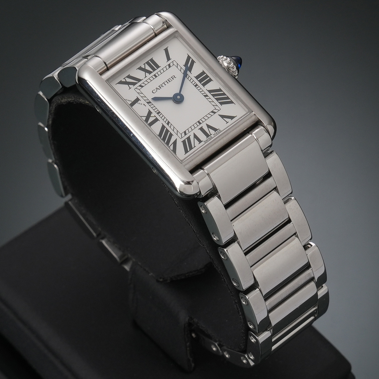 CARTIER(USED)까르띠에 탱크 머스트 스몰 스틸 WSTA005