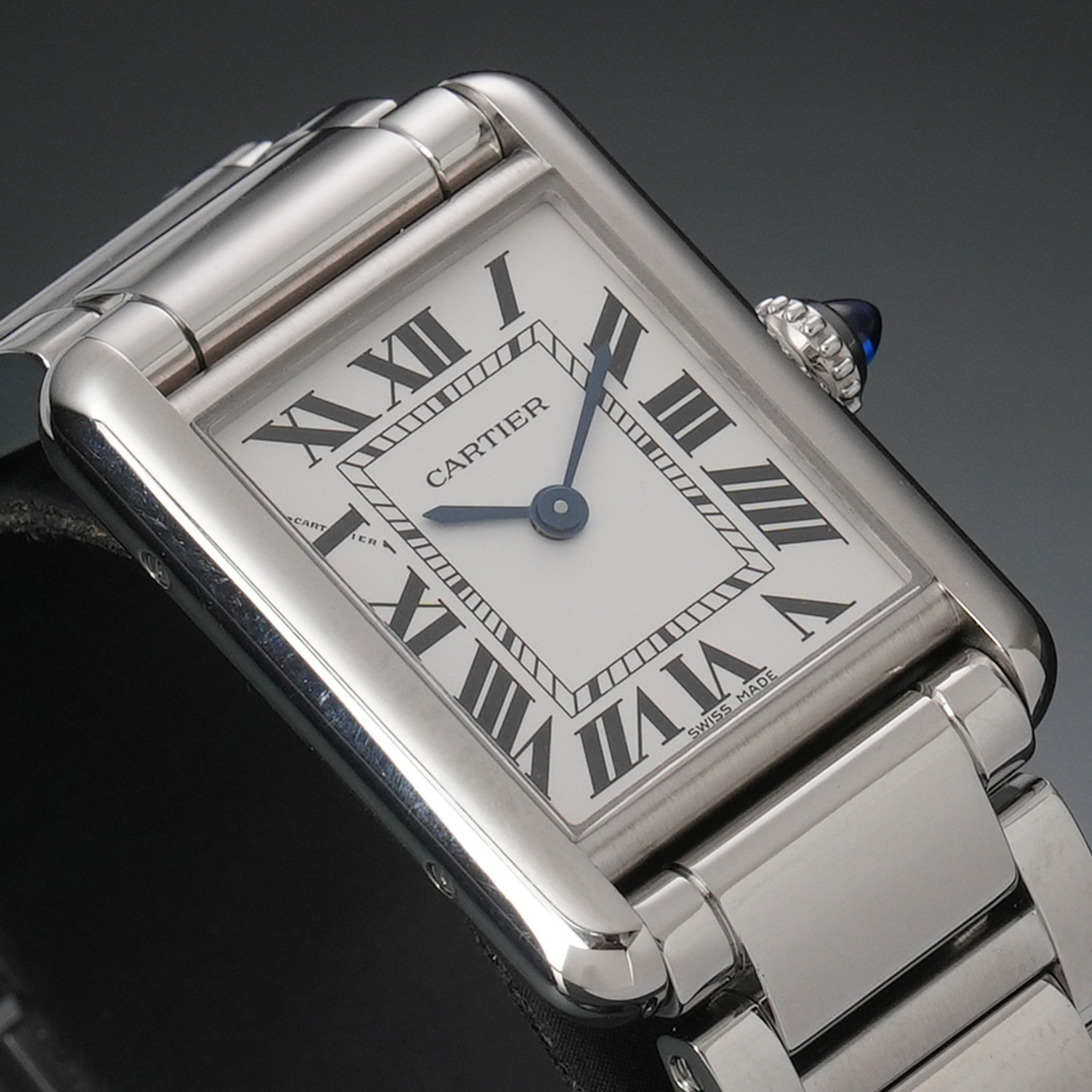 CARTIER(USED)까르띠에 탱크 머스트 스몰 스틸 WSTA005