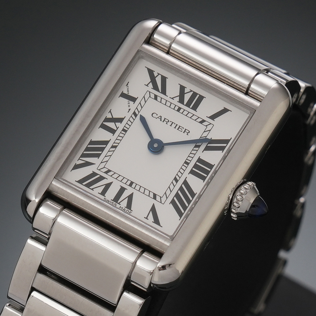 CARTIER(USED)까르띠에 탱크 머스트 스몰 스틸 WSTA005