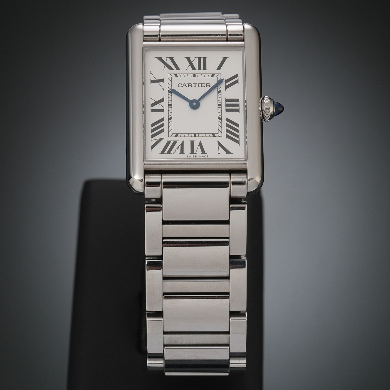 CARTIER(USED)까르띠에 탱크 머스트 라지 스틸 WSTA0052
