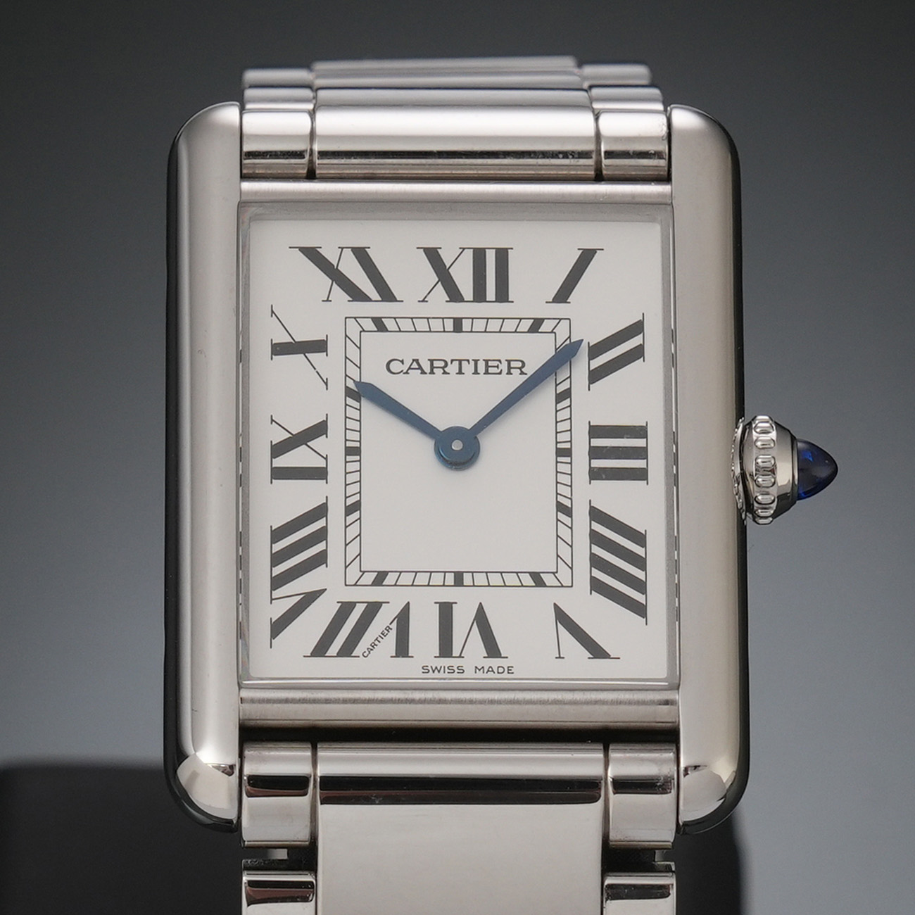 CARTIER(USED)까르띠에 탱크 머스트 라지 스틸 WSTA0052