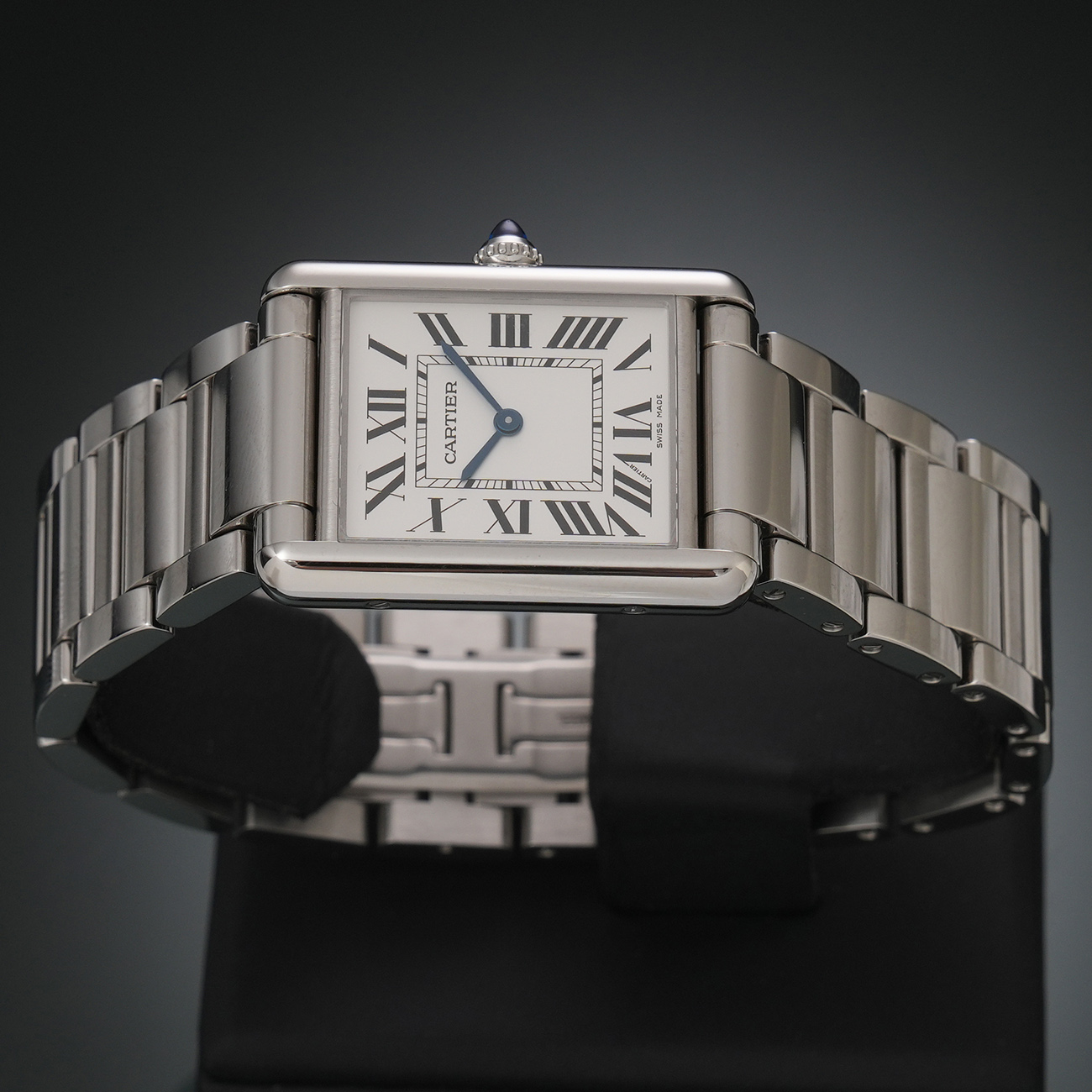 CARTIER(USED)까르띠에 탱크 머스트 라지 스틸 WSTA0052