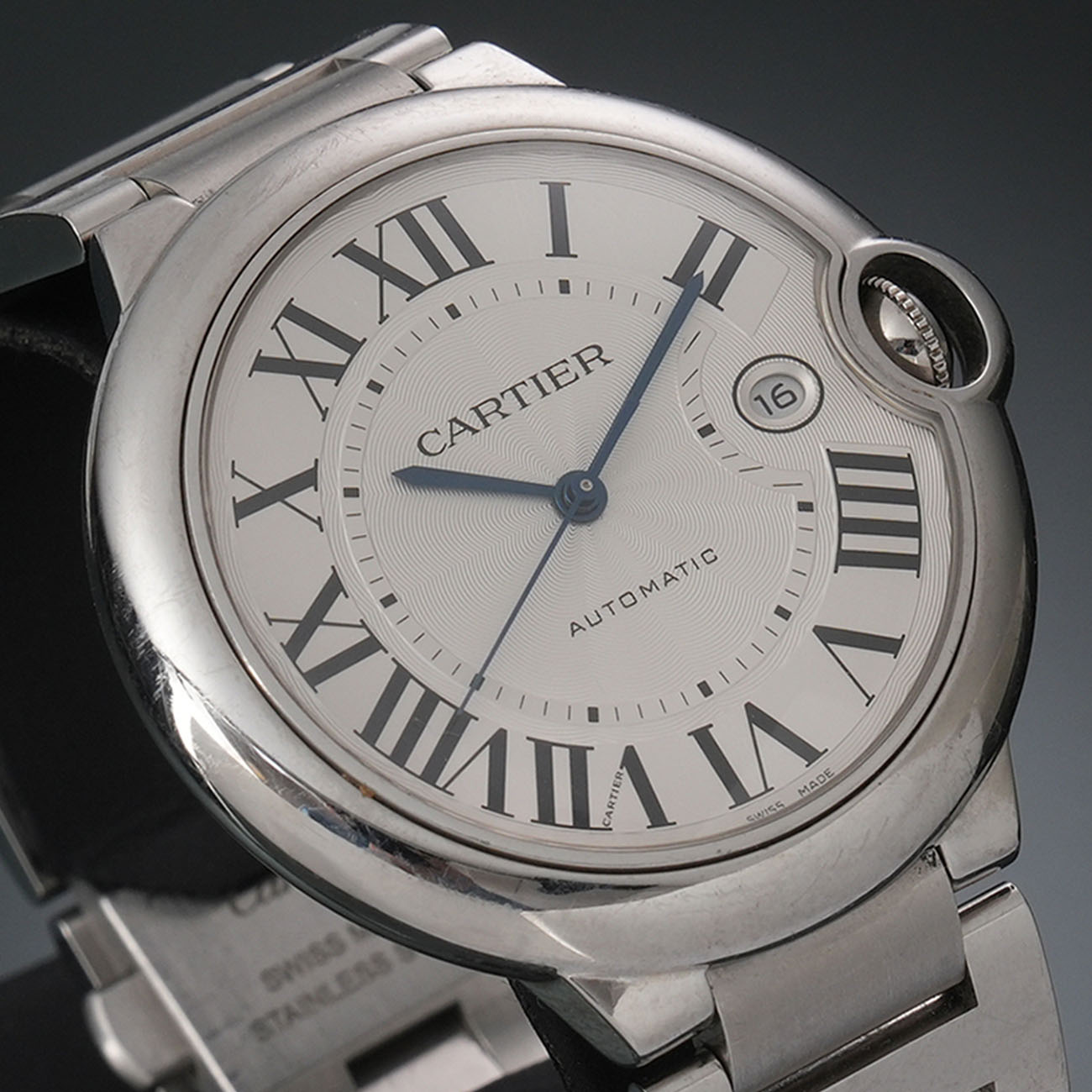 CARTIER(USED)까르띠에 발롱블루 42 오토 W69012Z4