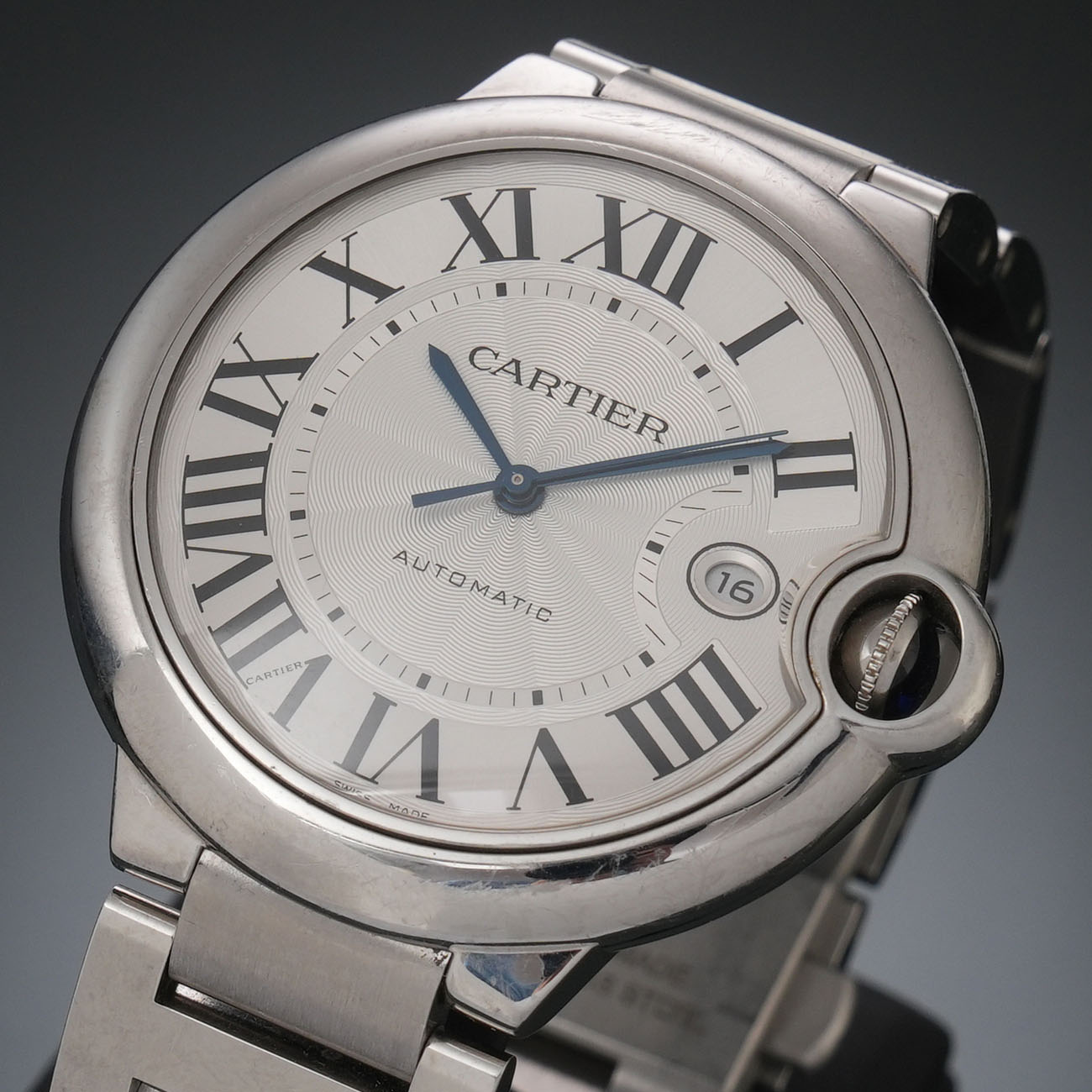 CARTIER(USED)까르띠에 발롱블루 42 오토 W69012Z4