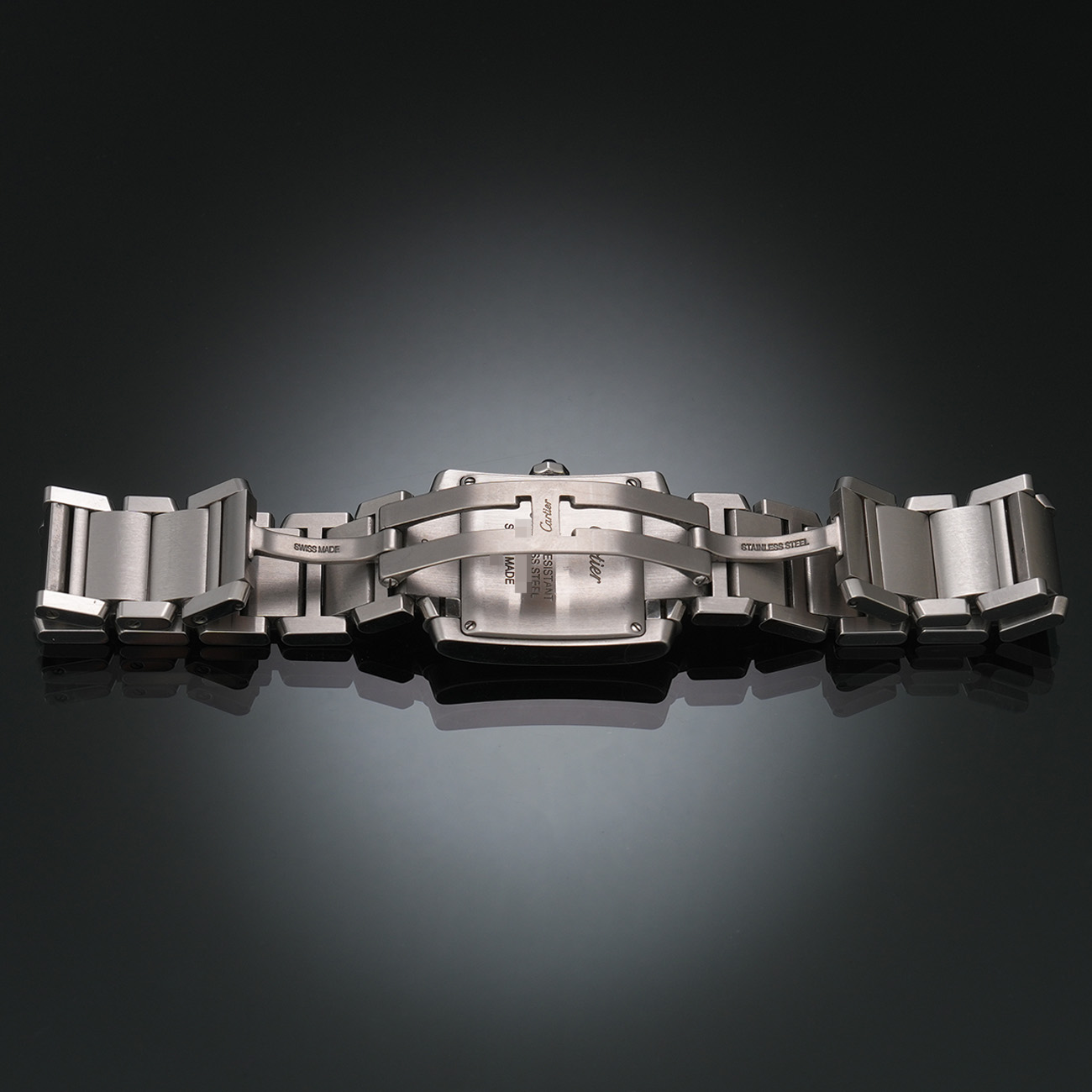 CARTIER(USED)까르띠에 탱크 프랑세즈 미듐 WSTA0005