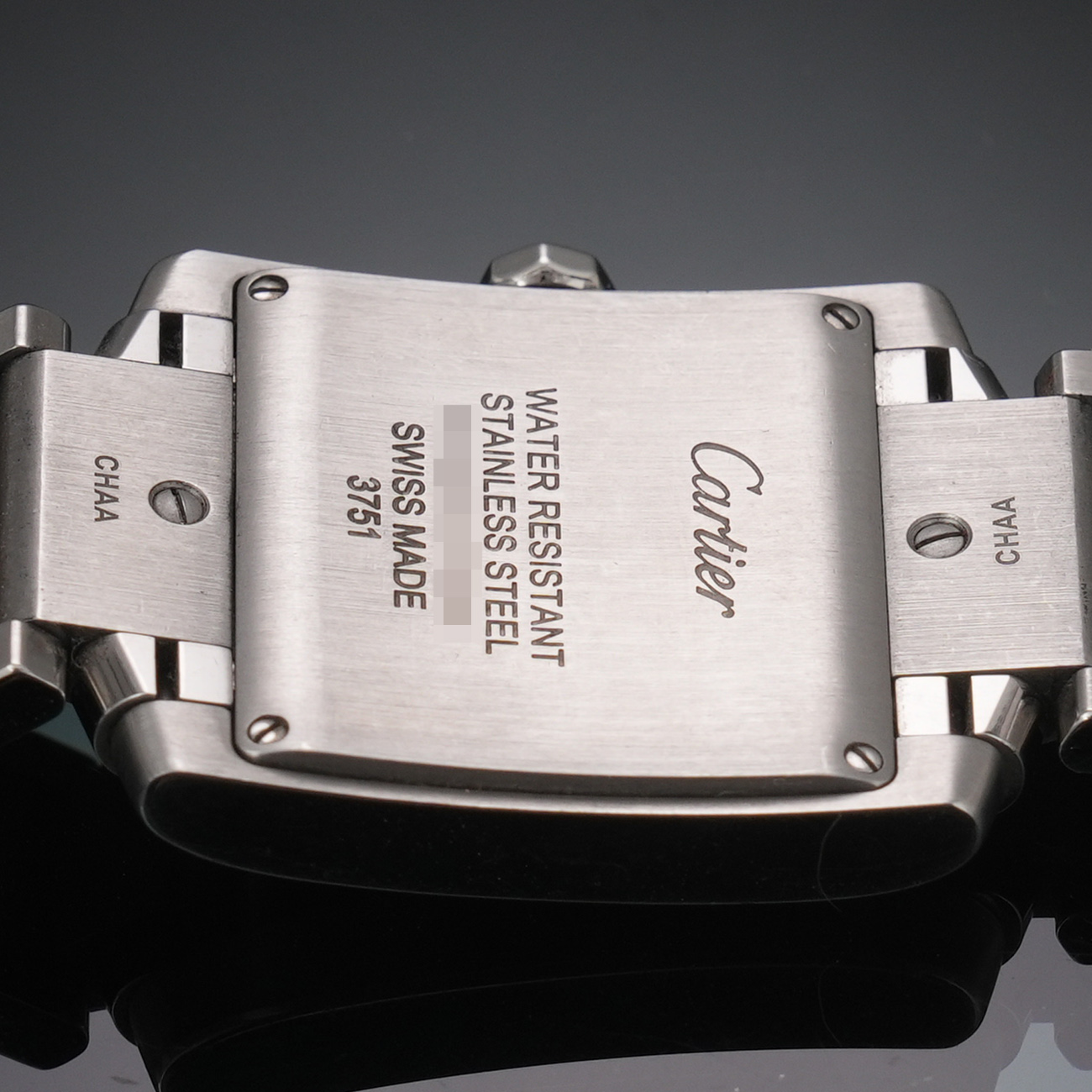 CARTIER(USED)까르띠에 탱크 프랑세즈 미듐 WSTA0005