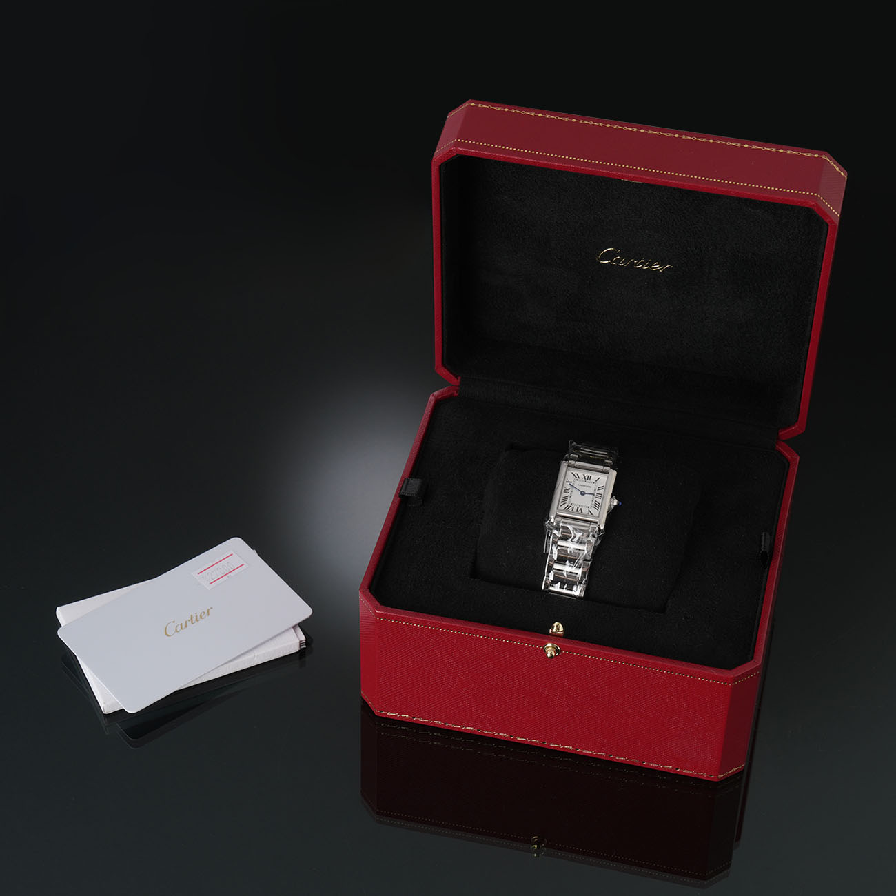 CARTIER(USED)까르띠에 탱크 머스트 스몰 스틸 WSTA0051