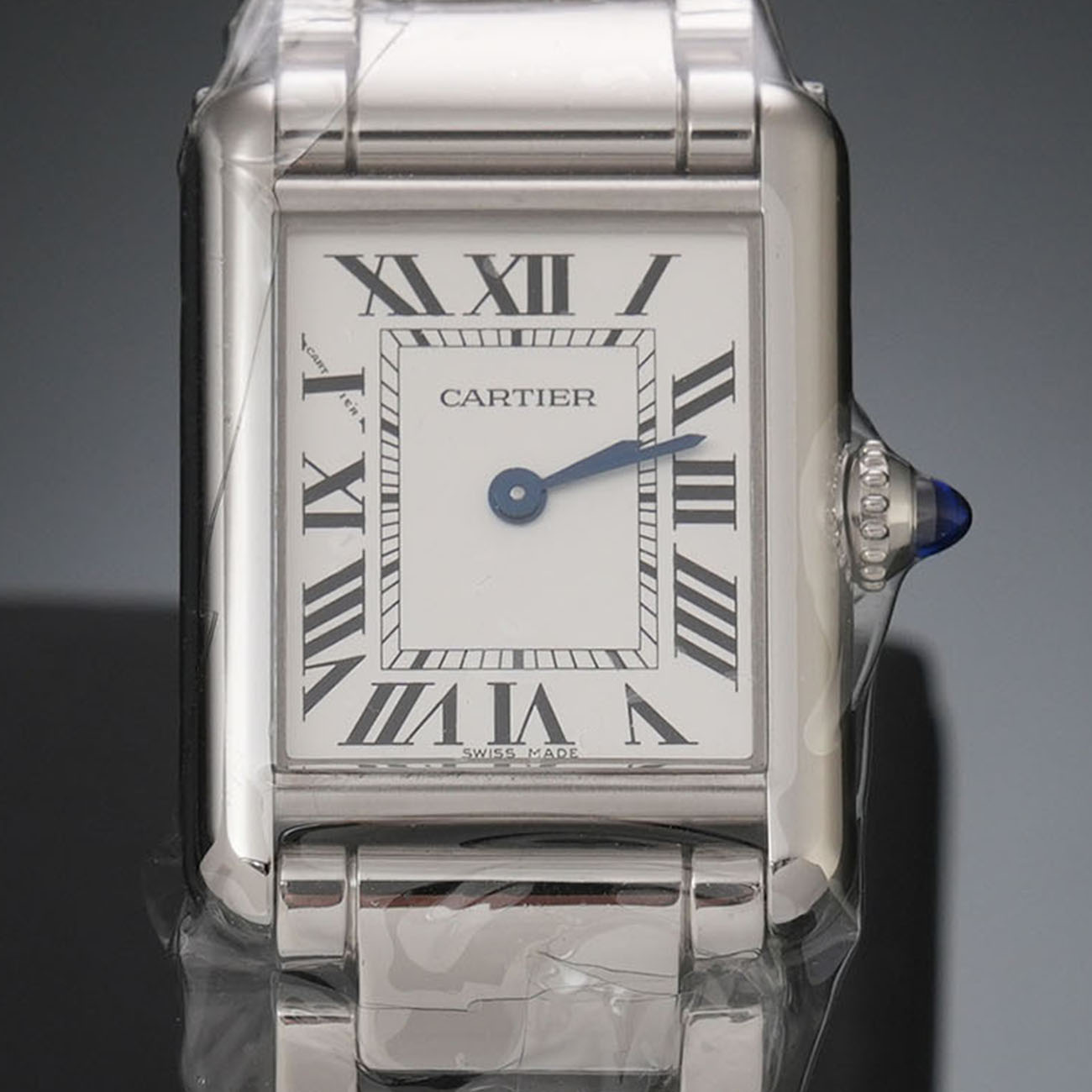 CARTIER(USED)까르띠에 탱크 머스트 스몰 스틸 WSTA0051