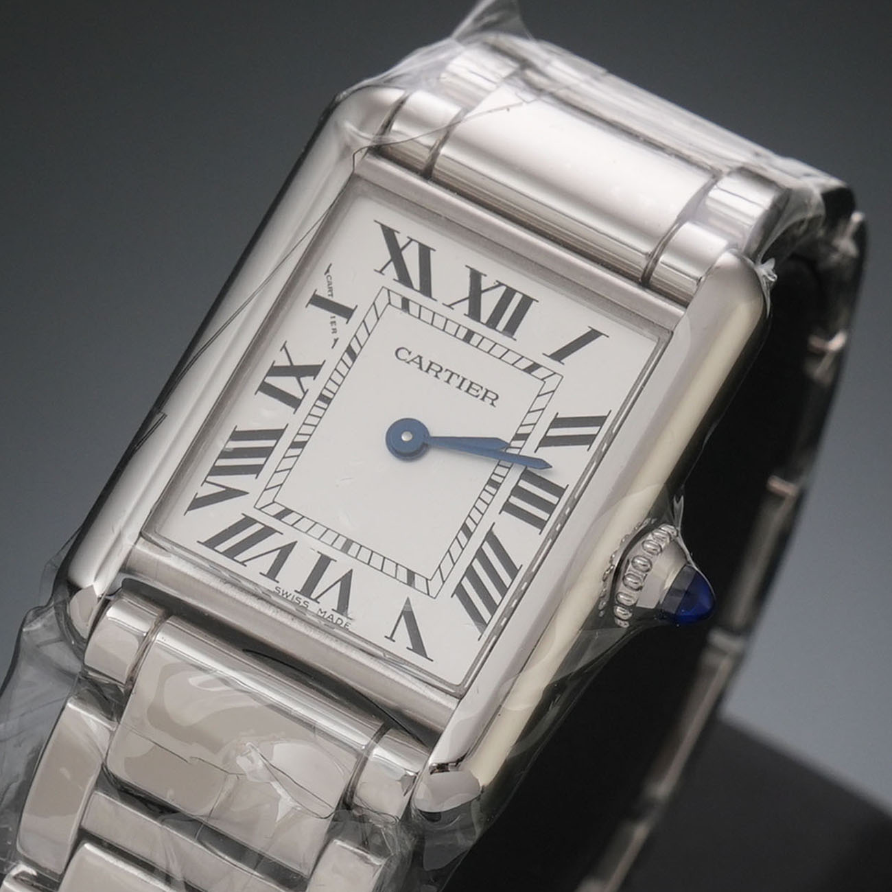 CARTIER(USED)까르띠에 탱크 머스트 스몰 스틸 WSTA0051