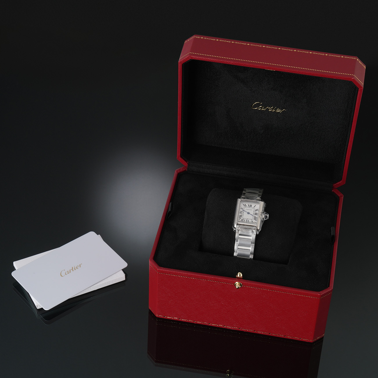 CARTIER(USED)까르띠에 탱크 머스트 스몰 스틸 WSTA0107