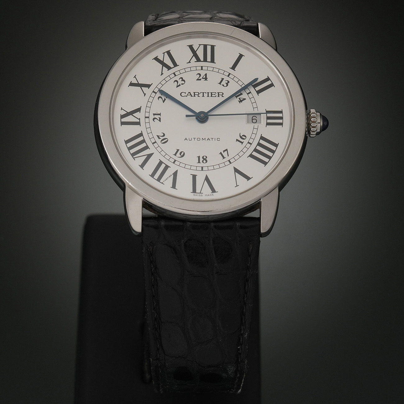 CARTIER(USED)까르띠에 롱드 솔로 42 오토 W6701010
