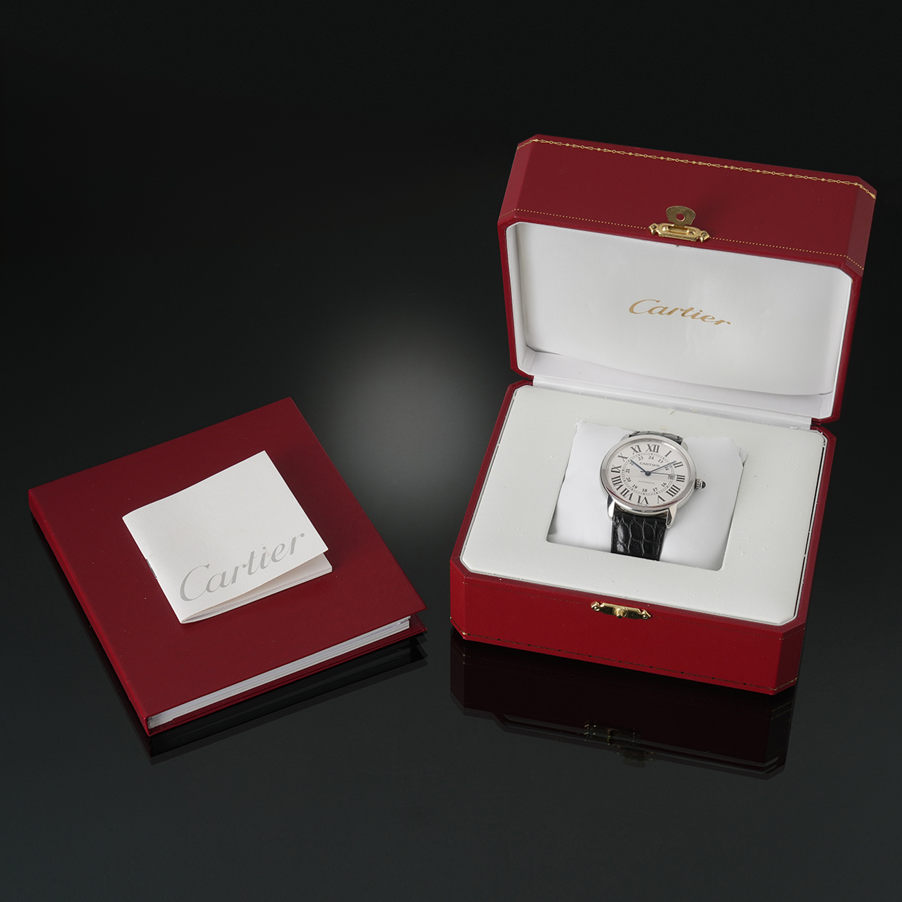 CARTIER(USED)까르띠에 롱드 솔로 42 오토 W6701010